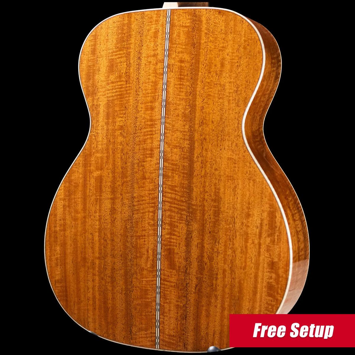 Martin Custom Shop Style 28 000-14F Acoustic Guitar - Flamed Mahogany/Western Red Cedar with Hardshell Case