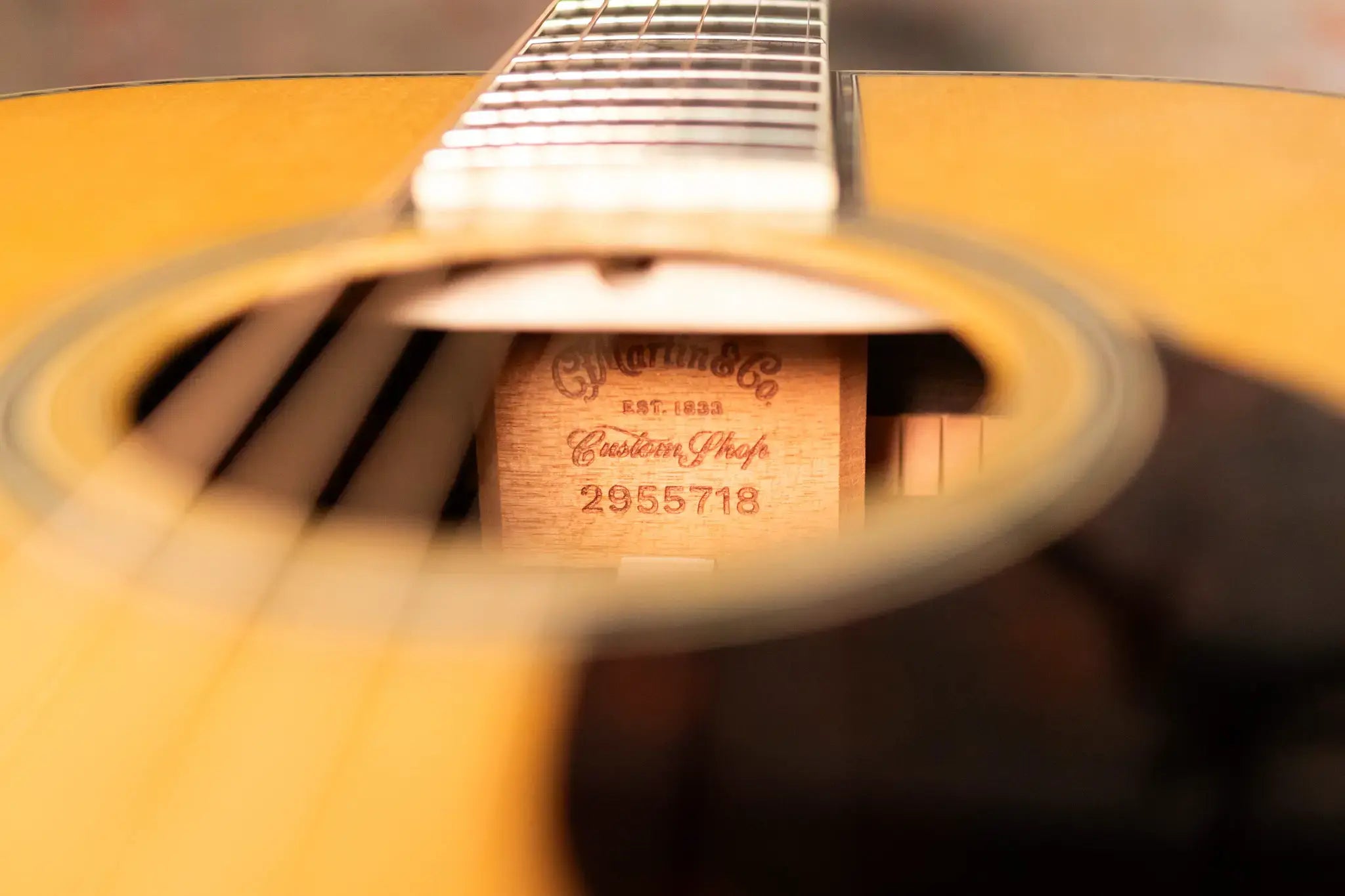Martin Custom Shop Style 45 000-14F Acoustic Guitar - Macassar Ebony/Premium Spruce with Hardshell Case