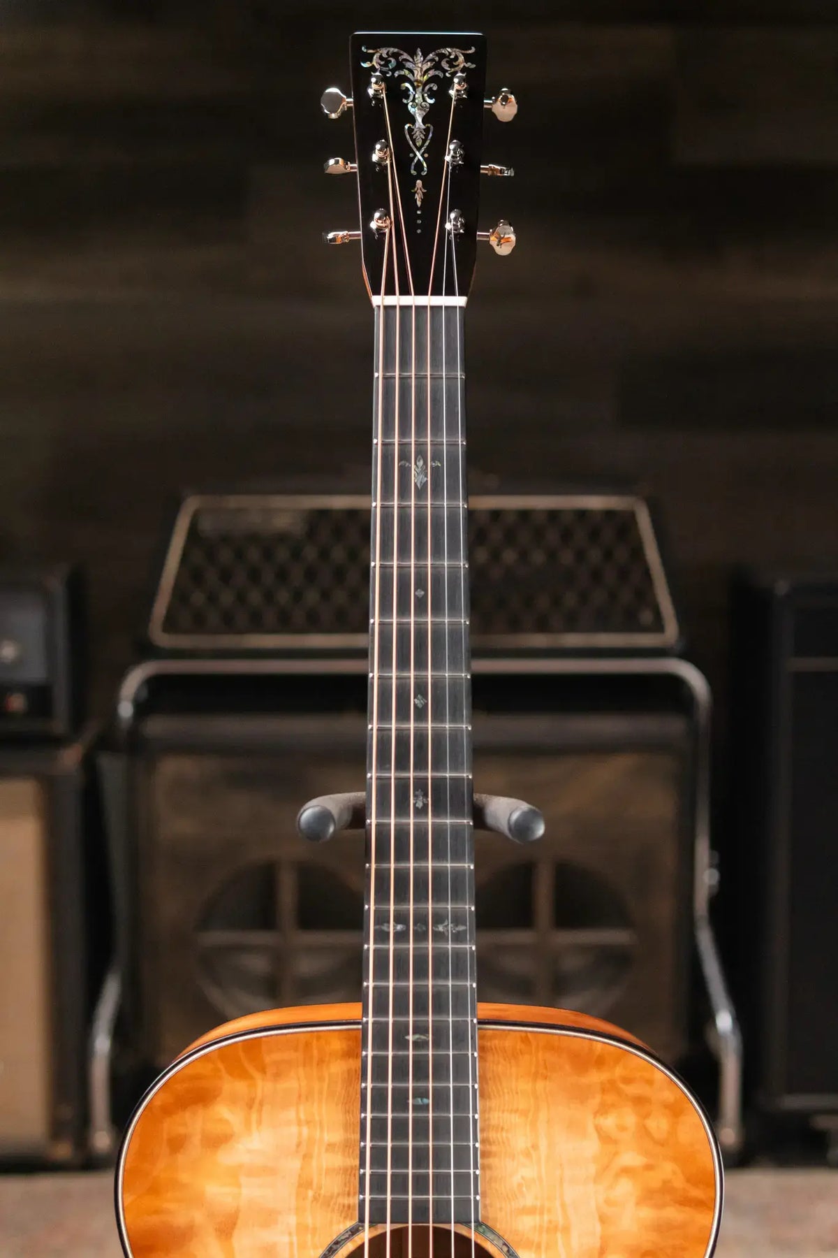 Martin Custom Shop Style 45 000-14F Acoustic Guitar - Master Grade Quilted Maple with Hardshell Case