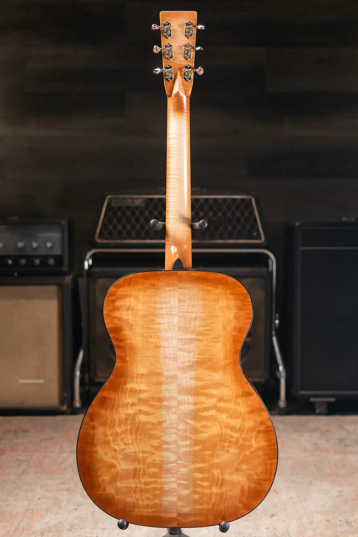 Martin Custom Shop Style 45 000-14F Acoustic Guitar - Master Grade Quilted Maple with Hardshell Case