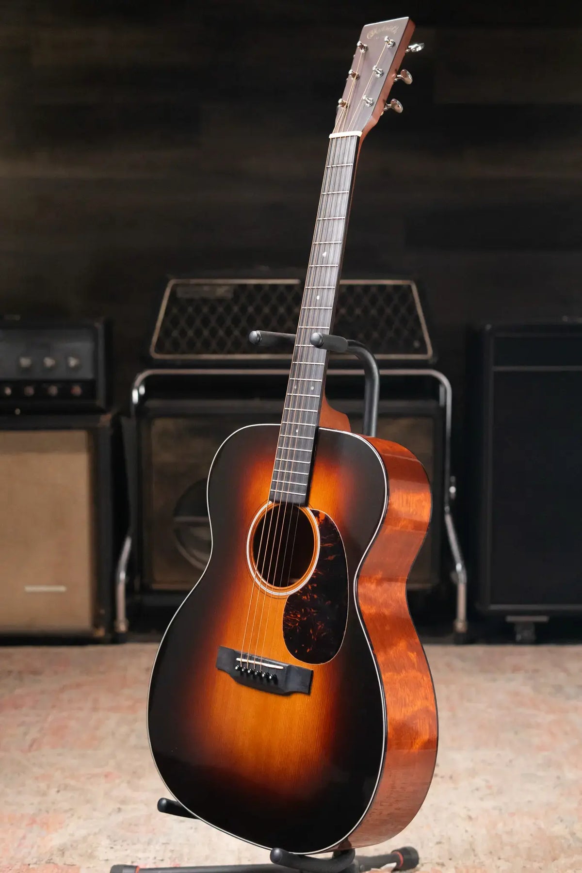 Martin Custom 000-18 Golden Era 1937 Acoustic Guitar - Quilted Mahogany/Adirondack Spruce, 1935 Sunburst with Hardshell Case - Used
