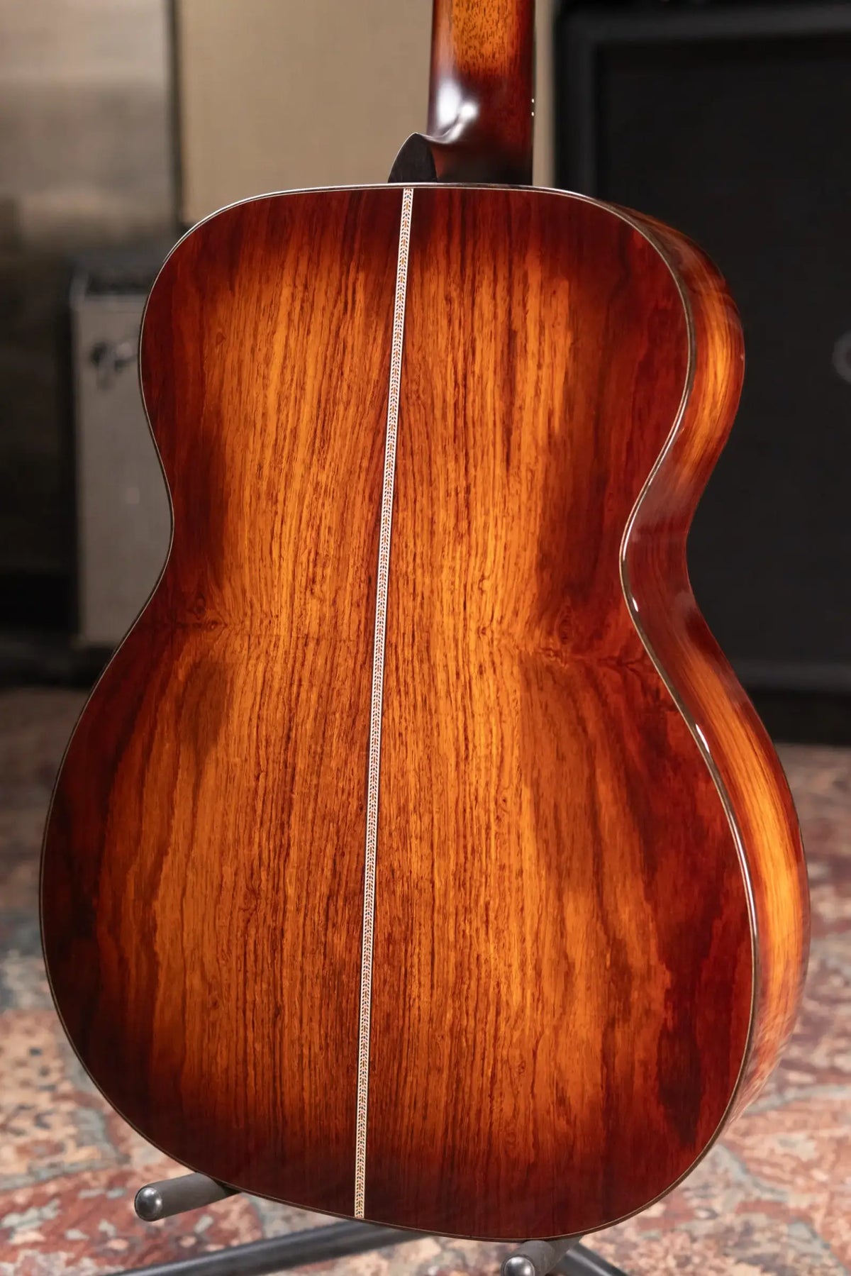 Martin Custom Shop Style 45 00-14F Acoustic Guitar - Sinker Redwood/Honduran Rosewood with Hardshell Case
