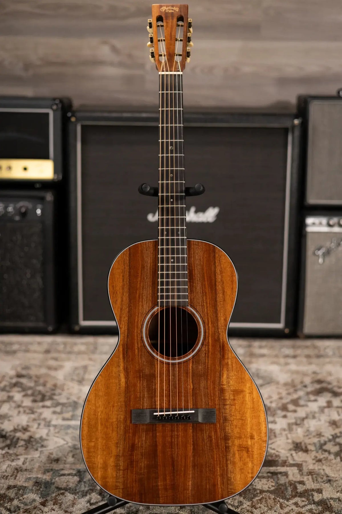 Martin Custom Shop 0-18K2 CFM IV 12-Fret Acoustic Guitar - Flamed Koa with Hardshell Case