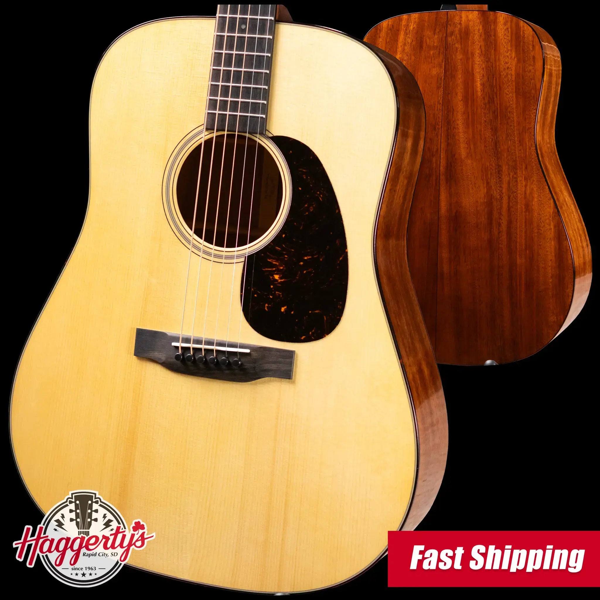 Martin Custom Shop D-18 Acoustic Guitar with Hardshell Case