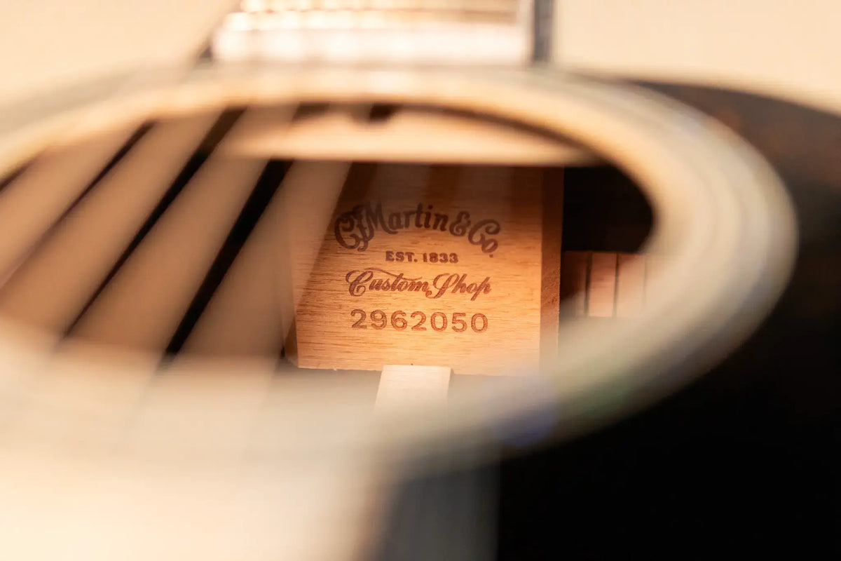 Martin Custom Shop Dreadnought Acoustic Guitar - Guatemalan Rosewood with Hardshell Case