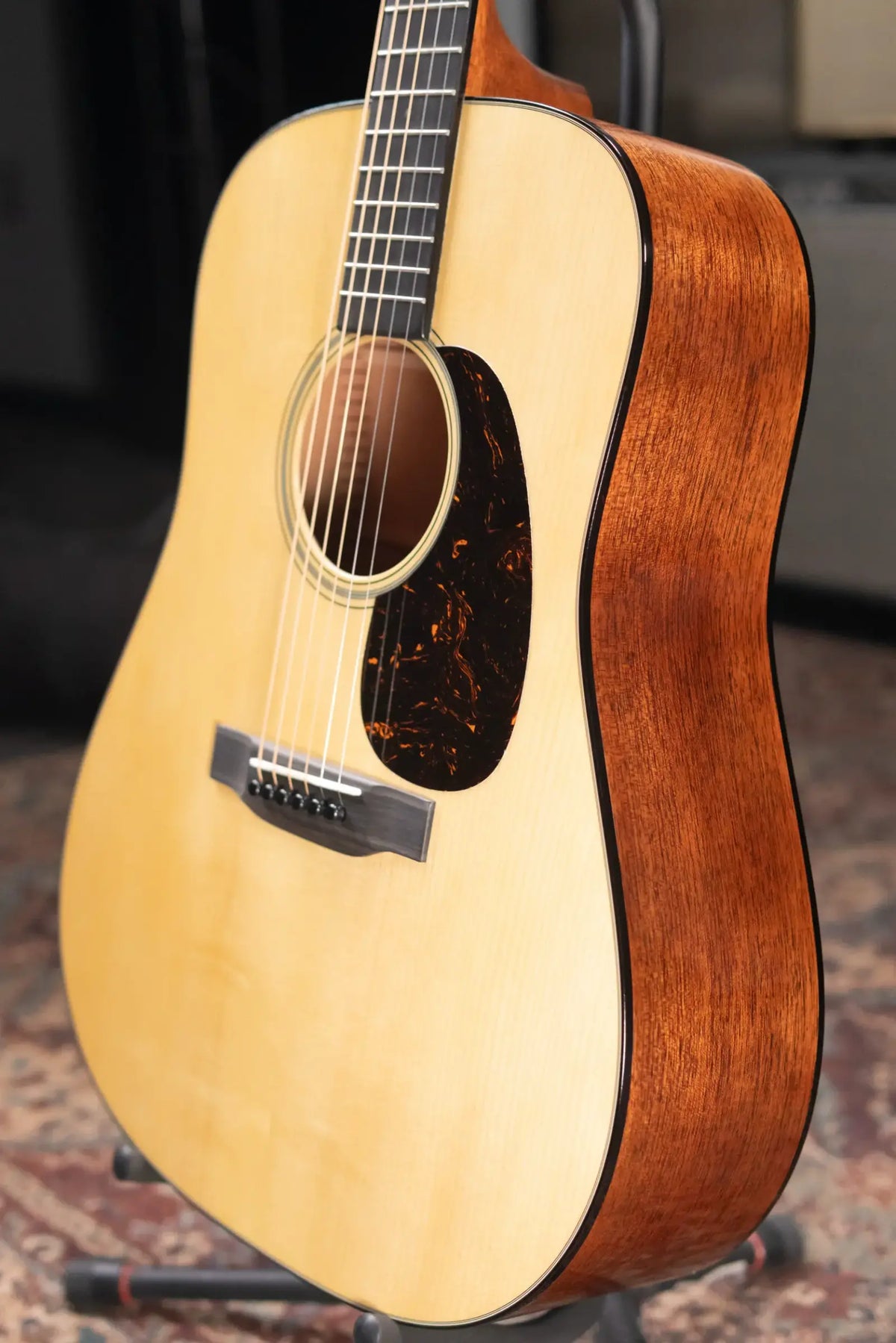 Martin Custom Shop D-18 Dreadnought Mahogany/Adirondack Spruce Acoustic Guitar with Hardshell Case