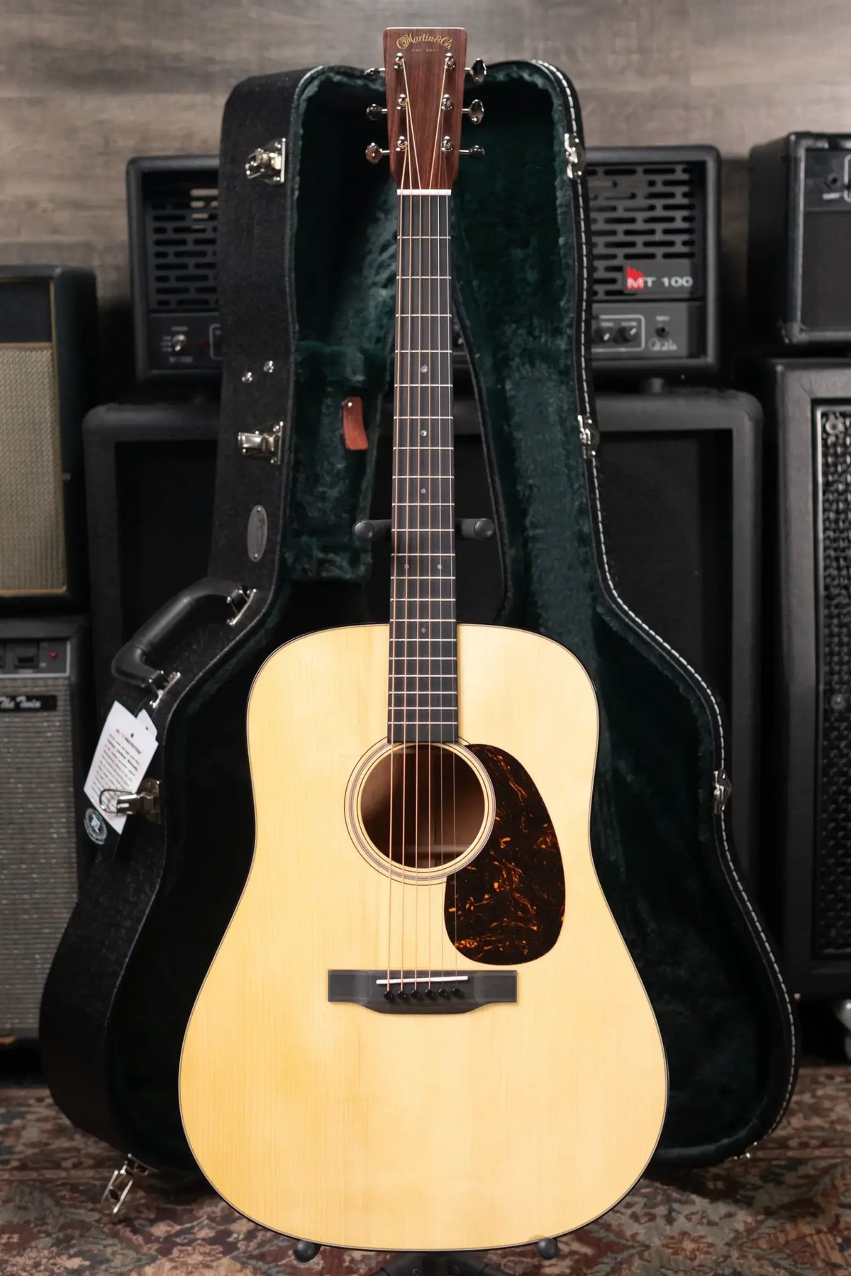 Martin Custom Shop D-18 Dreadnought Mahogany/Adirondack Spruce Acoustic Guitar with Hardshell Case