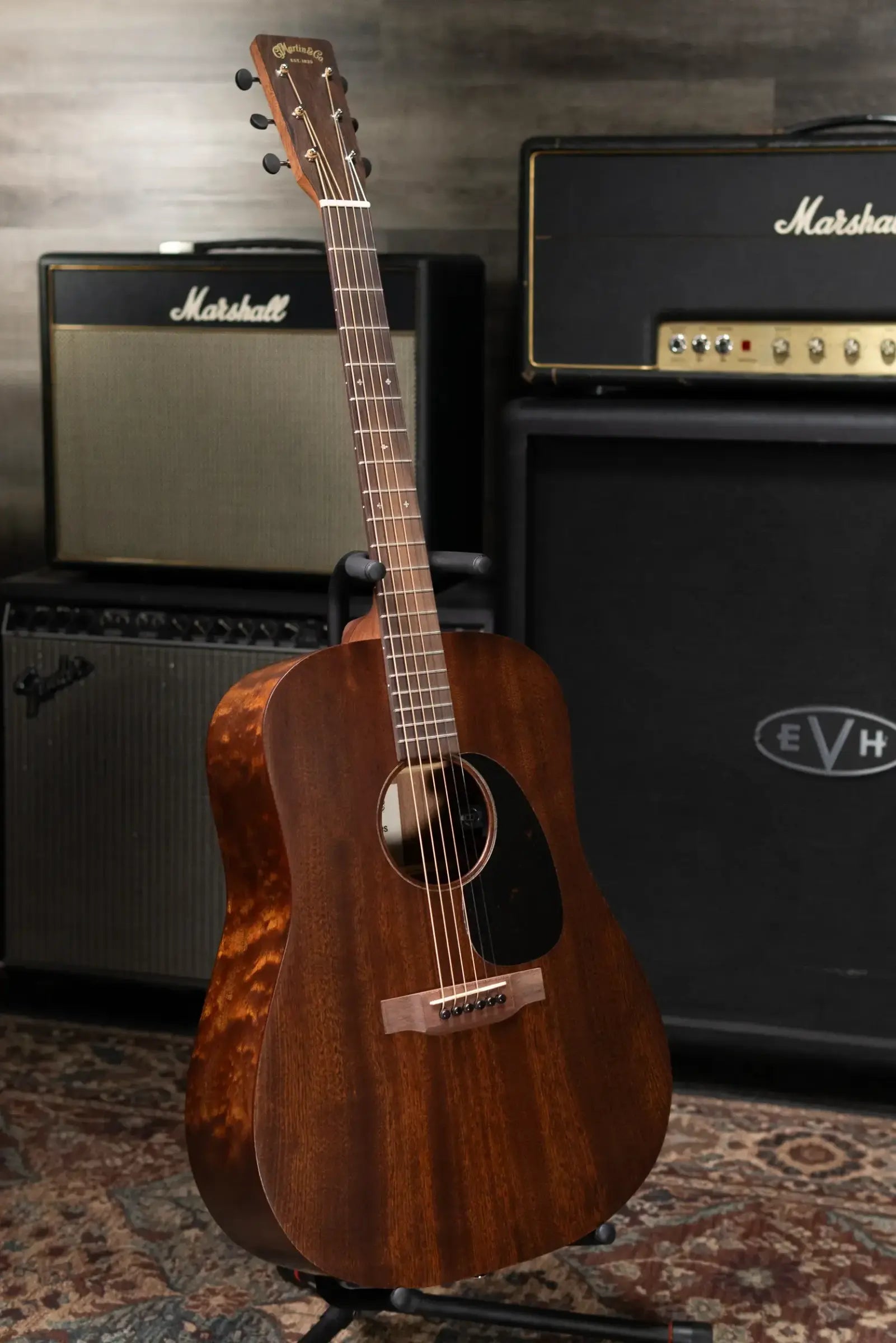 Martin D-10E Retro Sapele Acoustic/Electric Guitar with Gig Bag