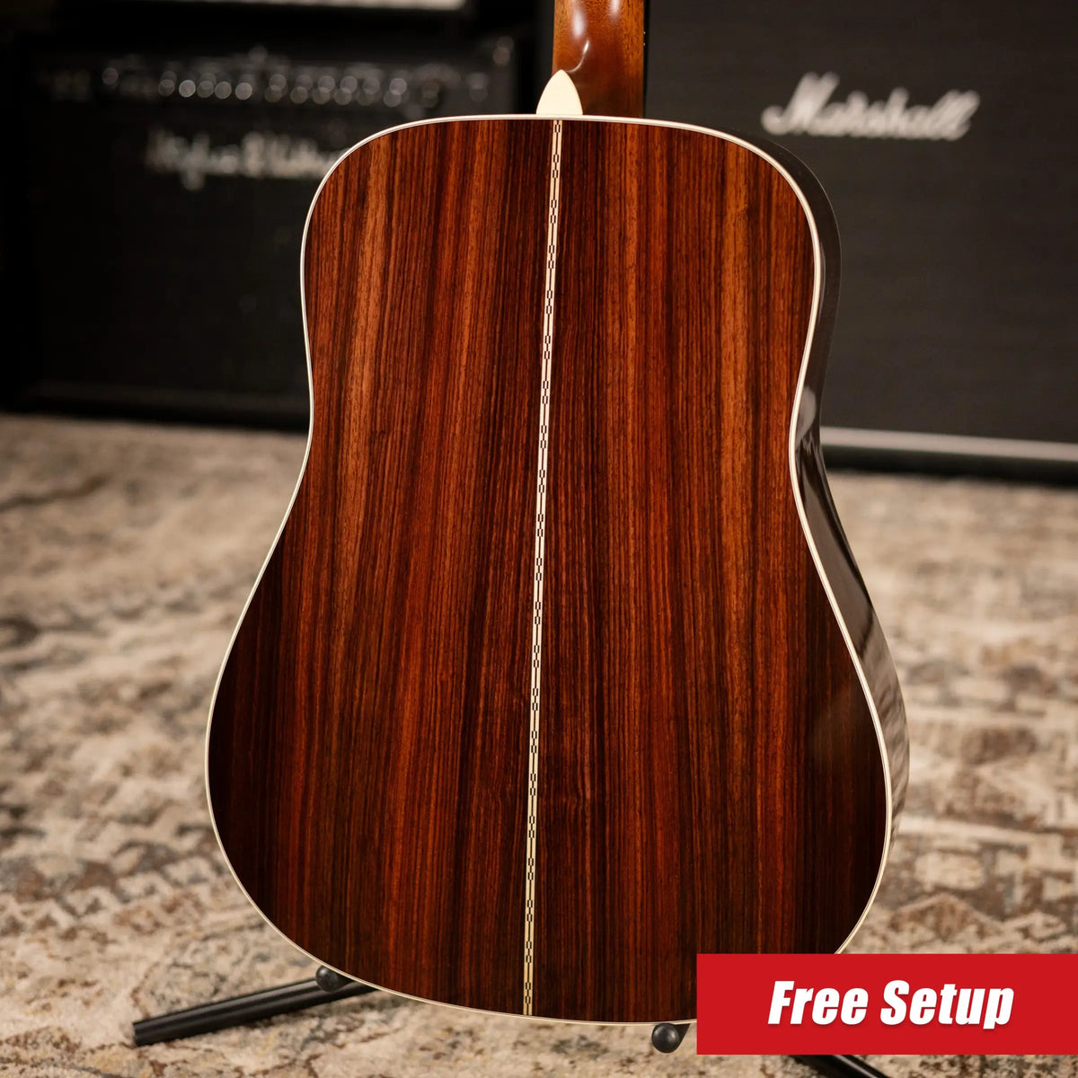 Martin D-28 Standard Series Dreadnought Acoustic Guitar - Gloss 1935 Sunburst with Hardshell Case - Demo
