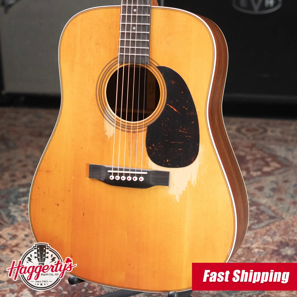 Martin D-28 StreetLegend Standard Series Acoustic Guitar - Natural with Hardshell Case - Demo