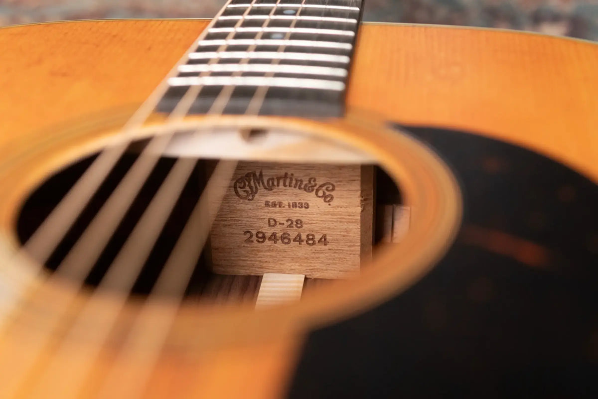 Martin D-28 StreetLegend Standard Series Acoustic Guitar - Natural with Hardshell Case - Demo