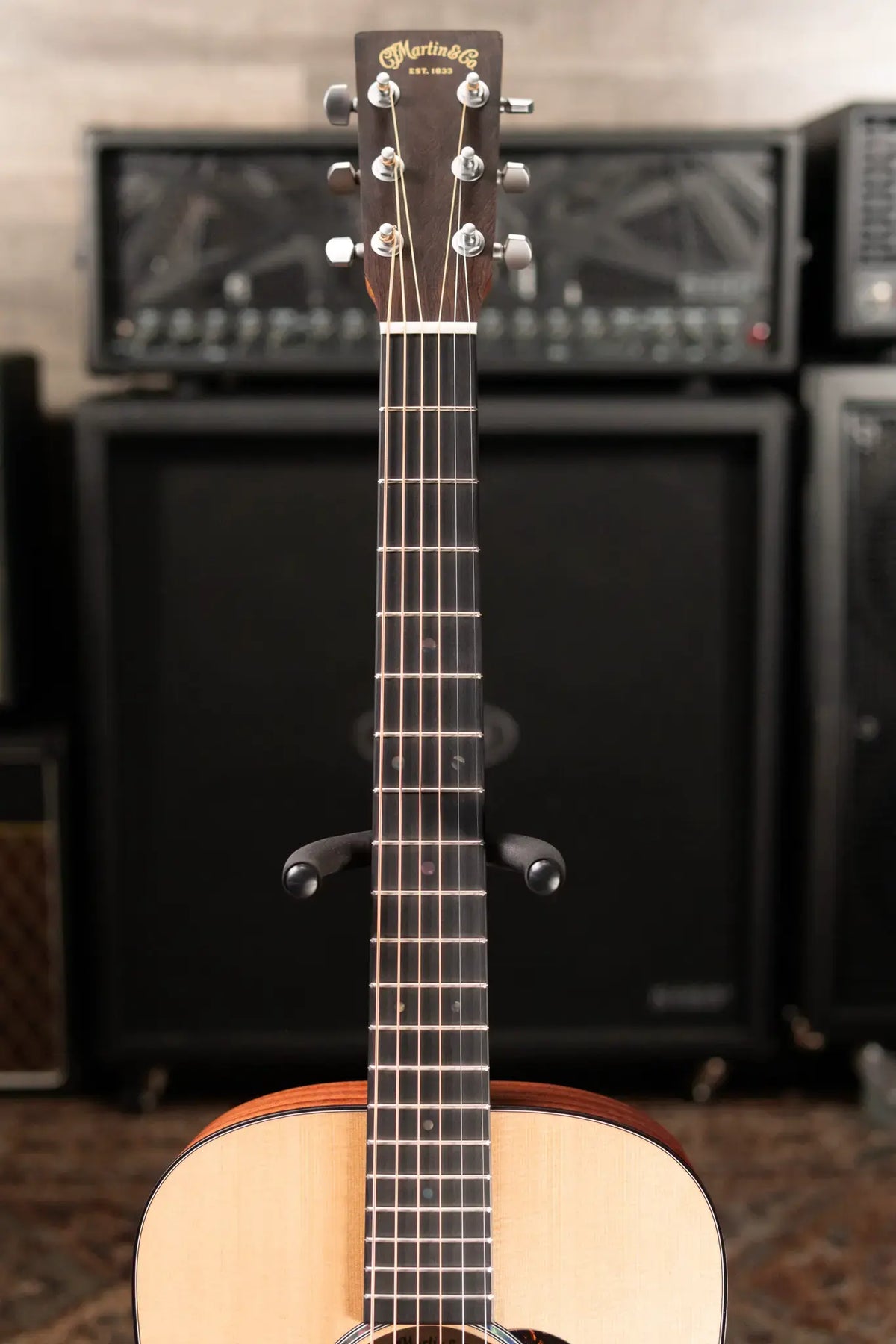Martin D Jr-E Dreadnought Acoustic/Electric Guitar with Gig Bag - Demo