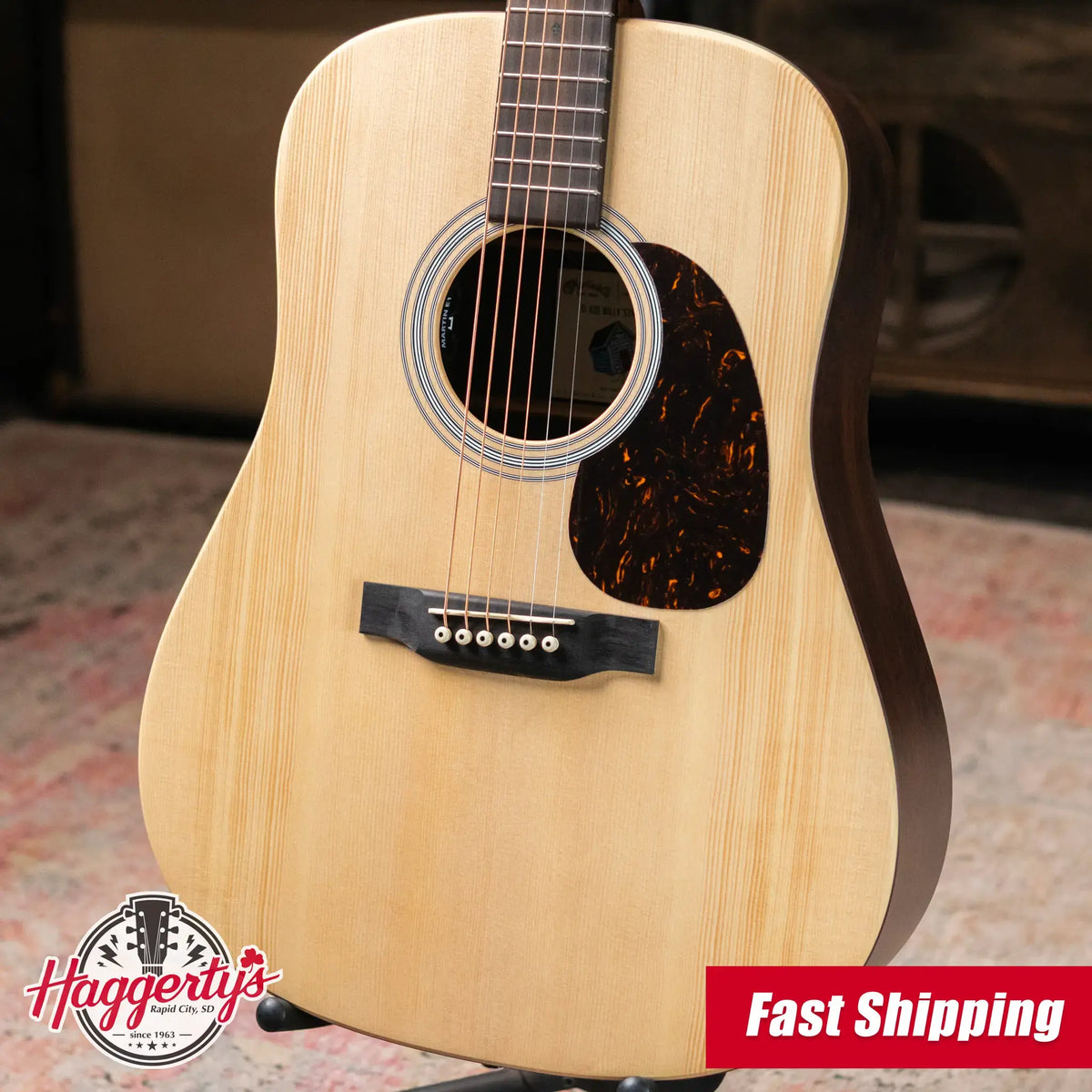 Martin D-X2E Billy Strings Signature Acoustic/Electric Guitar with Gig Bag - Demo