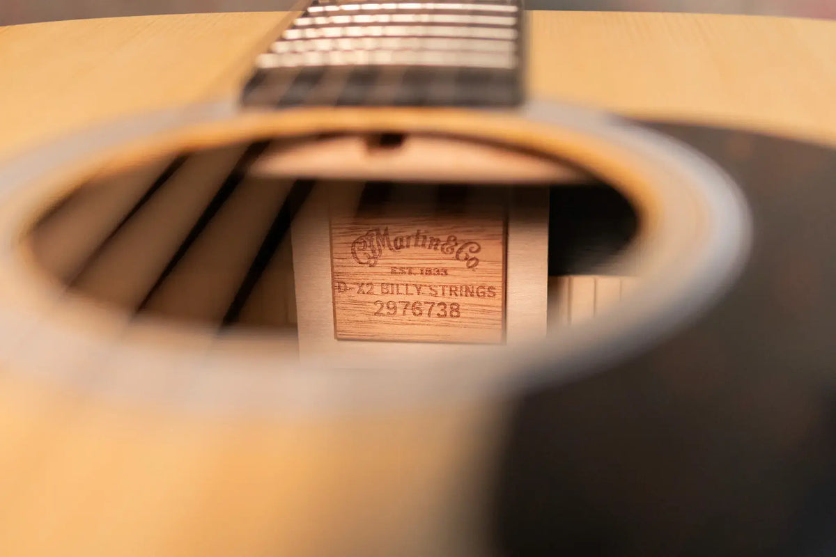 Martin D-X2E Billy Strings Signature Acoustic/Electric Guitar with Gig Bag - Demo