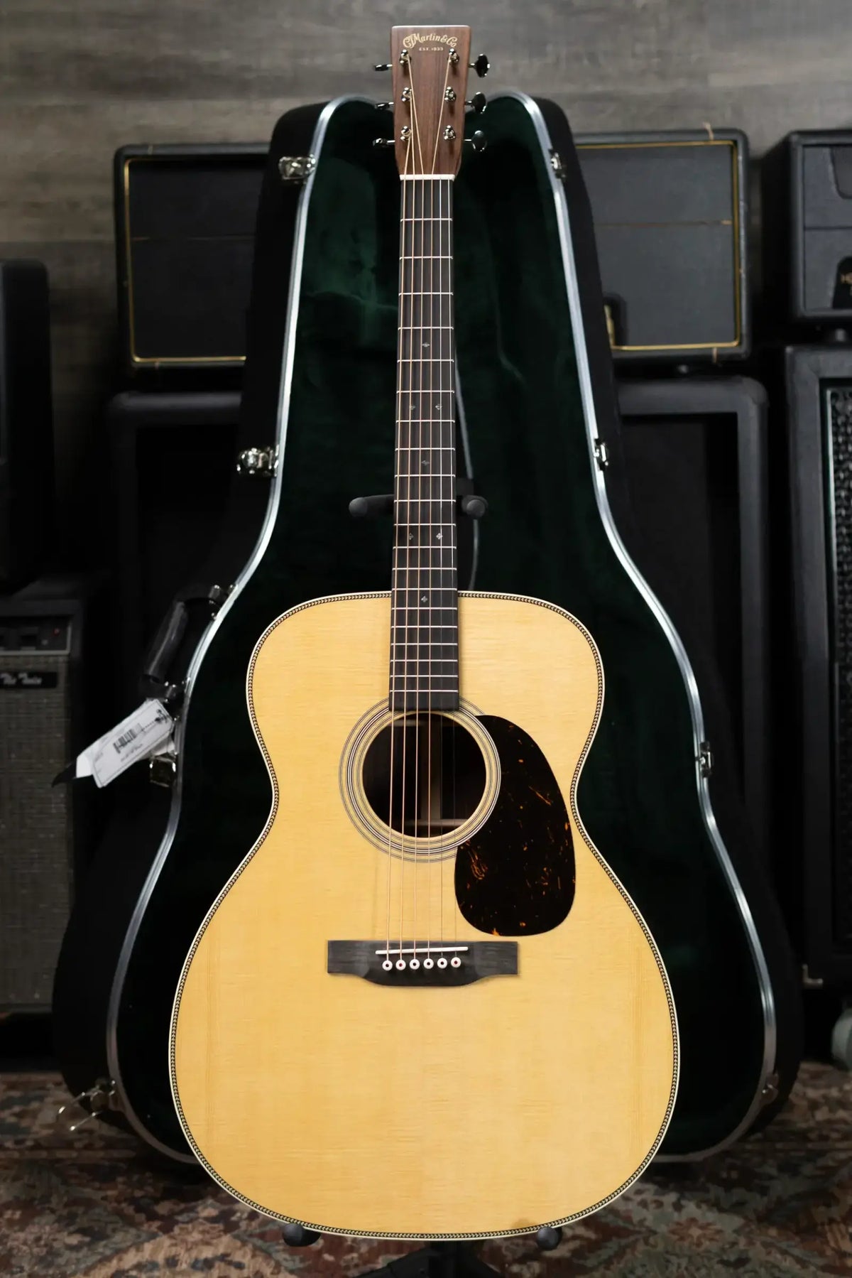 Martin M-28 Standard Series Acoustic Guitar - Natural with Hardshell Case