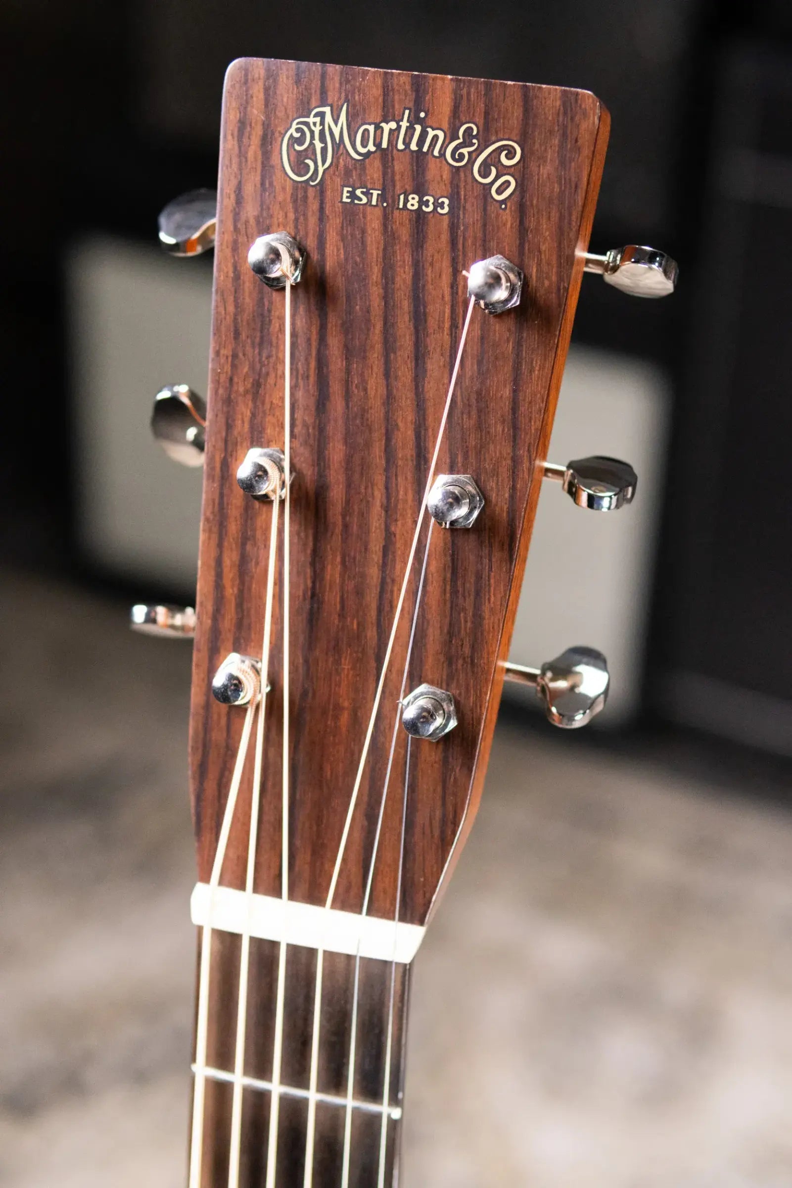 Martin OM-28E Acoustic/Electric Guitar - Natural with L.R. Baggs Anthem Electronics and Hardshell Case - Used