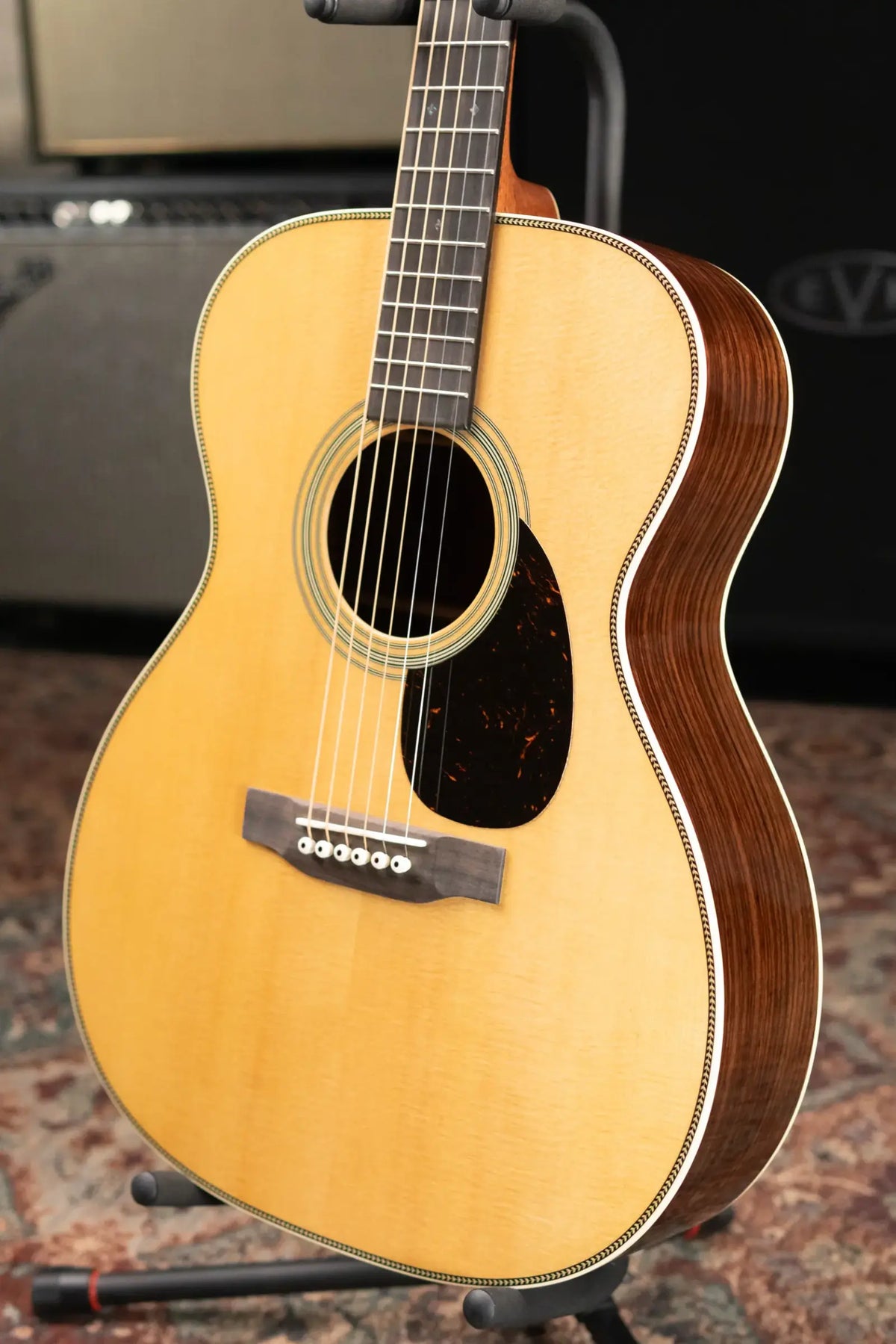 Martin OM-28 Standard Series Acoustic Guitar with Hardshell Case - Demo