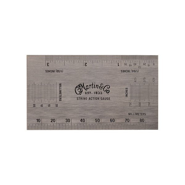 Martin String Action Gauge close