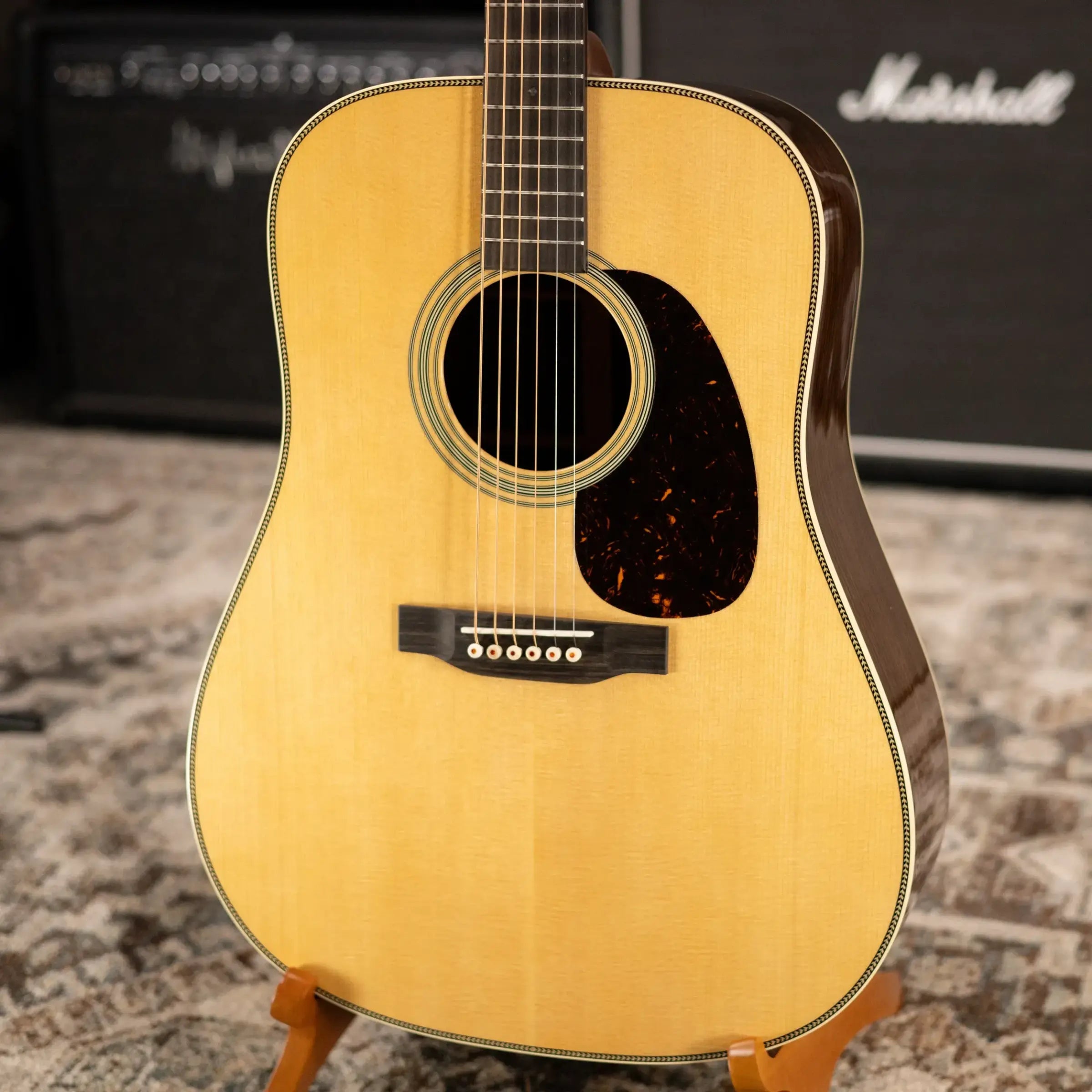Martin Super HD-28 Acoustic Guitar - Natural with Hardshell Case - Used