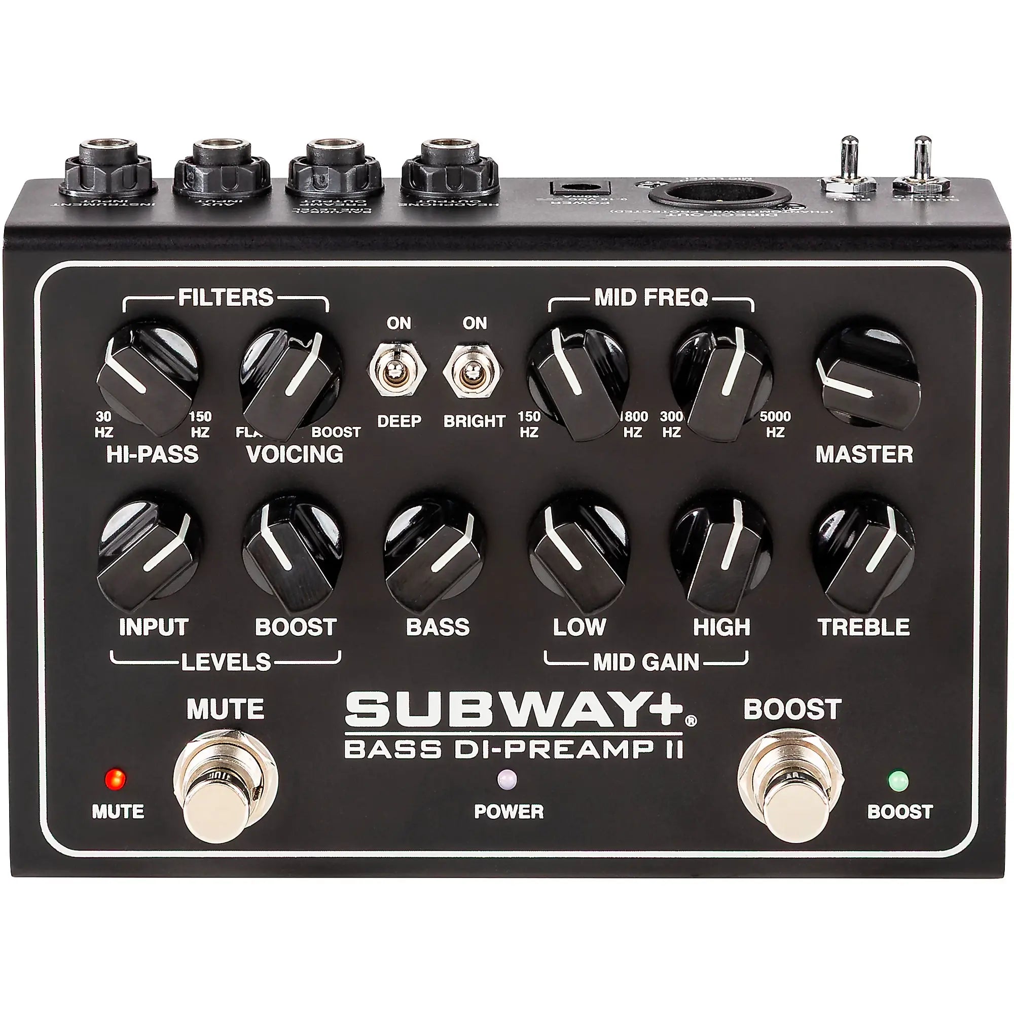 Mesa Boogie Subway+ Bass DI-Preamp II Pedal