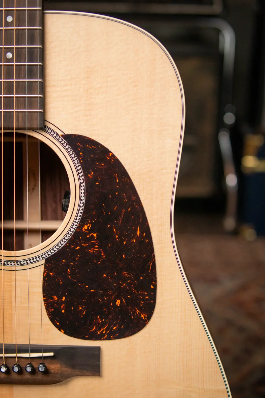 Martin D-16E Rosewood Satin Dreadnought Acoustic/Electric Guitar with Gig Bag - Floor Model Demo