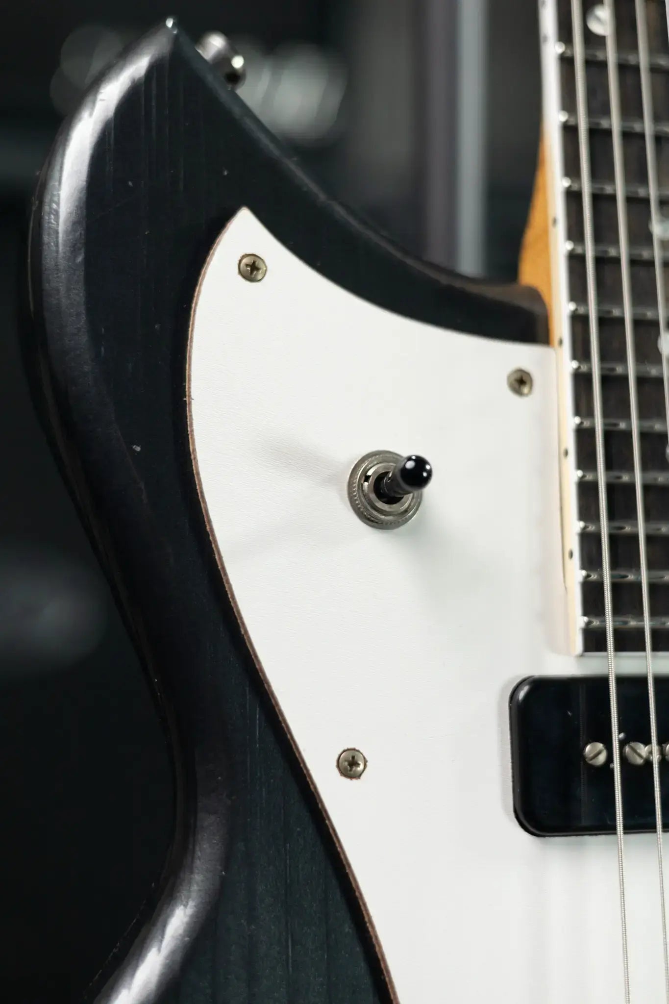 Novo Custom Serus P2 Electric Guitar - Charcoal Frost with Gig Bag