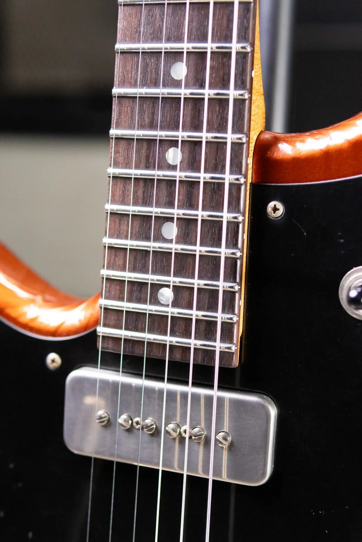 Novo Custom Shop Serus J Left-Handed Electric Guitar - Copper with Gig Bag