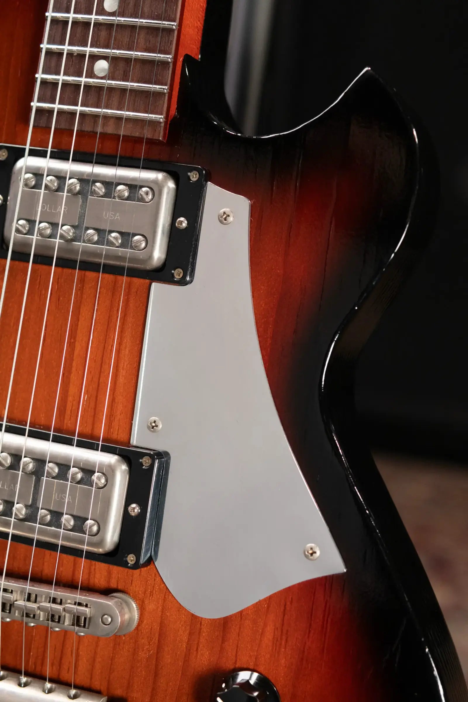 Novo Custom Shop Solus H2 Electric Guitar - Firebird Burst with Gig Bag