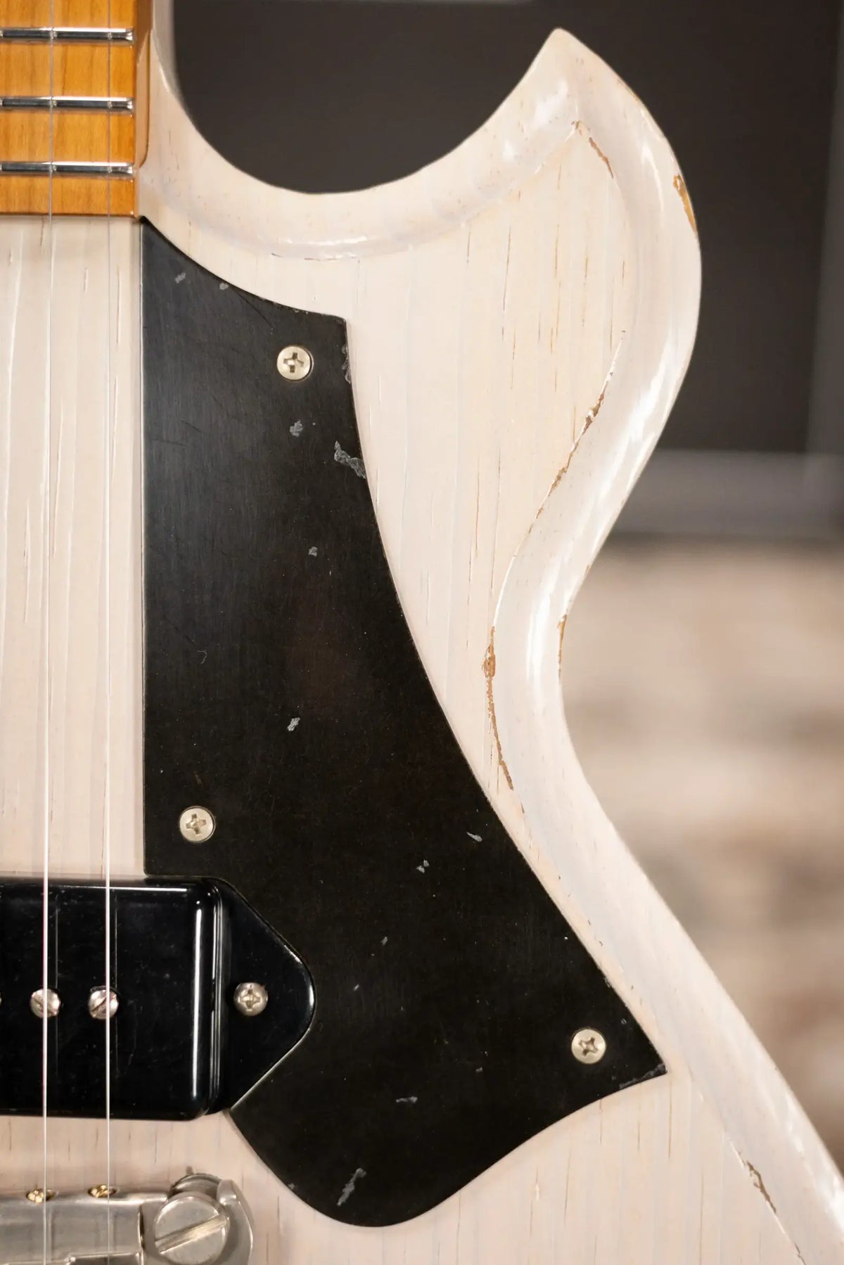 Novo Custom Shop Solus M1 Electric Guitar - Mary Kaye White with Gig Bag