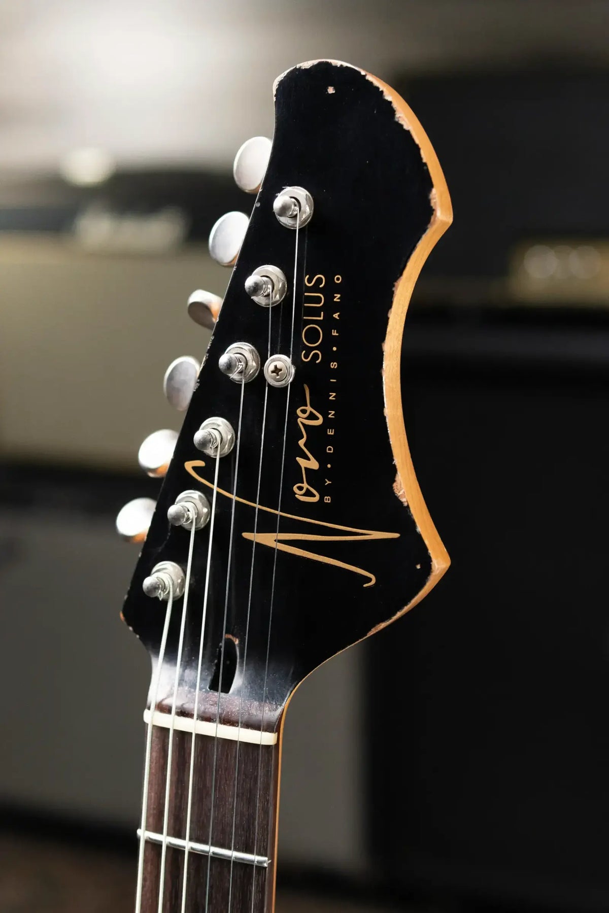 Novo Custom Solus M1 Electric Guitar - TV Burst with Gig Bag