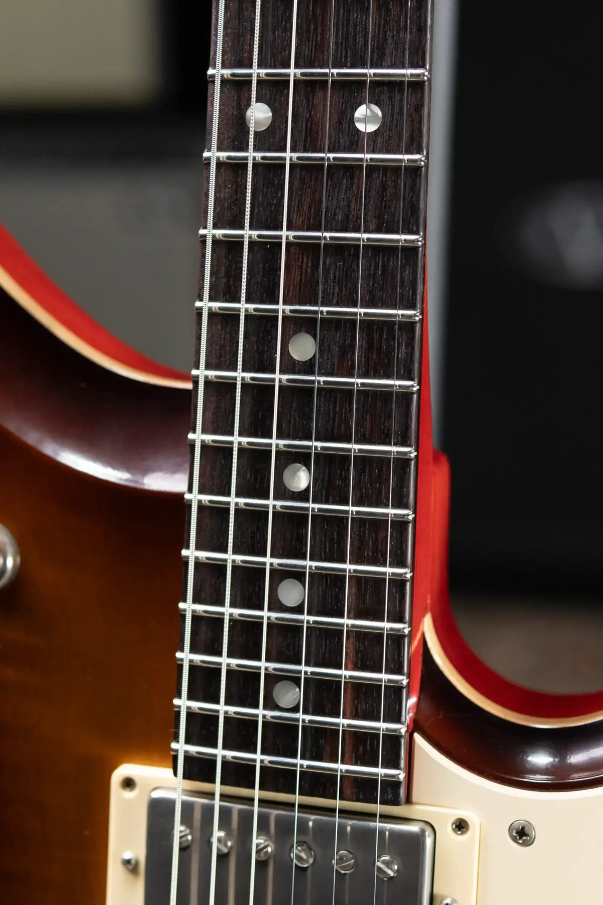 Novo Dealer Limited Chambered Serus H2 Electric Guitar - Tobacco Burst/Faded Cherry Back with Gig Bag