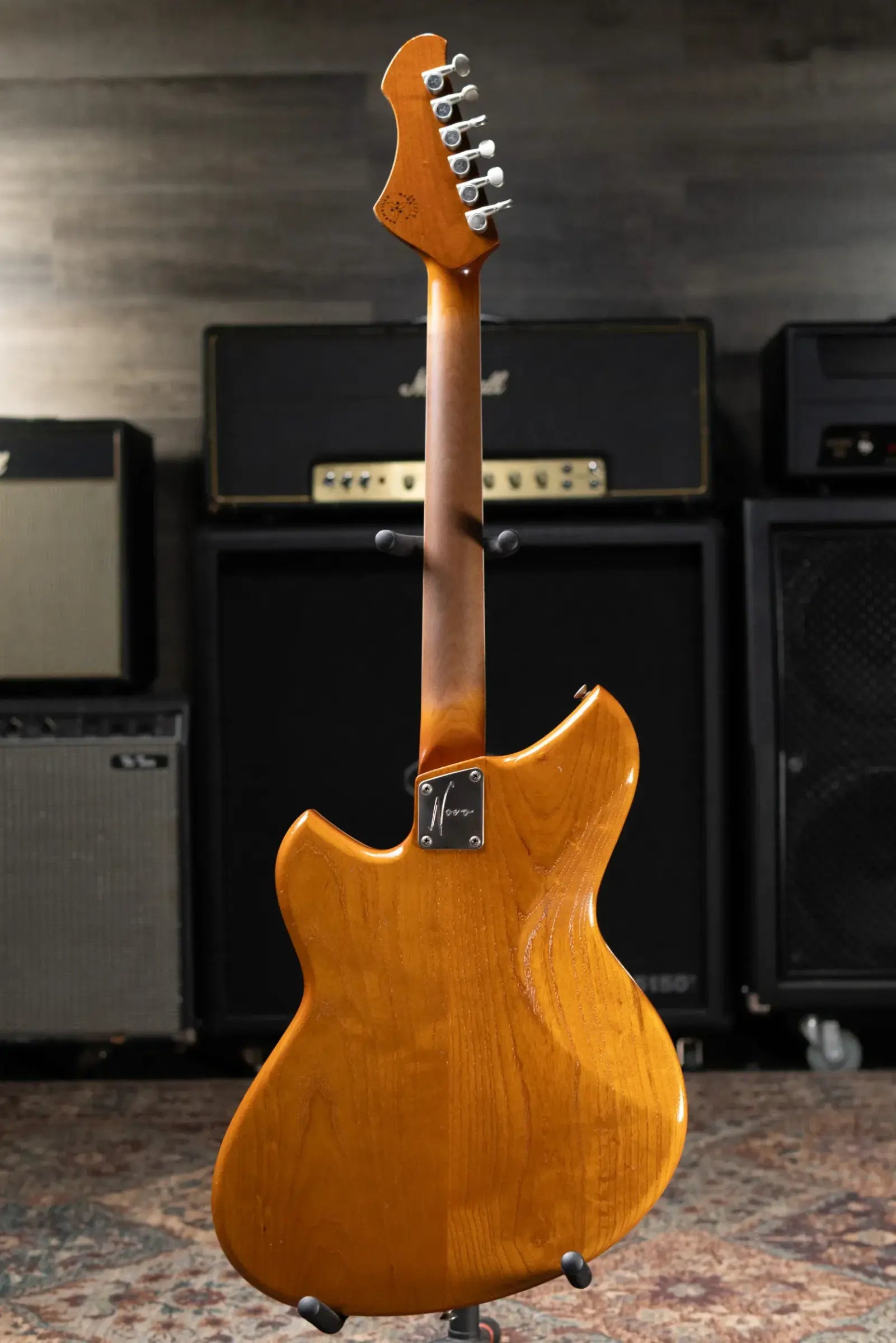 Novo Dealer Limited Miris JHH Electric Guitar - Amber with Gig Bag