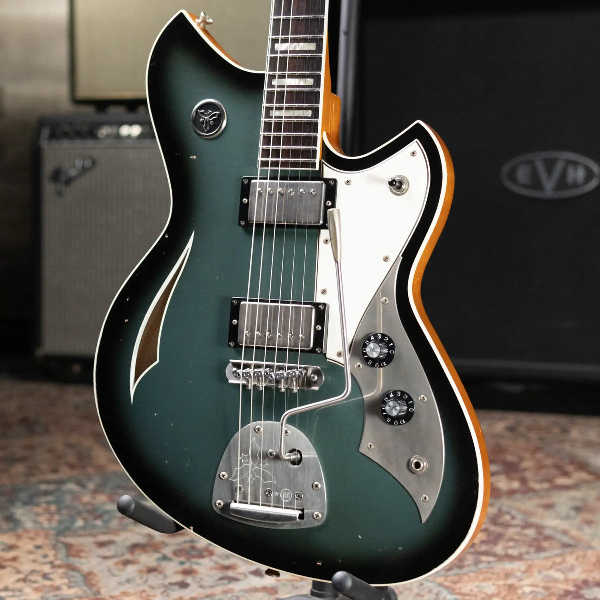 Novo Dealer Limited Miris JHH Electric Guitar - Pelham Burst with Gig Bag