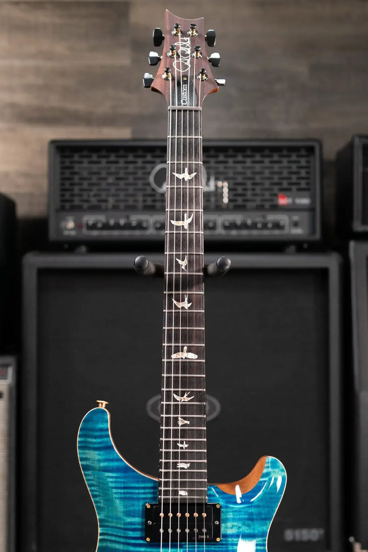 PRS Custom 24 10-Top Electric Guitar - Arctic Blue with Hardshell Case