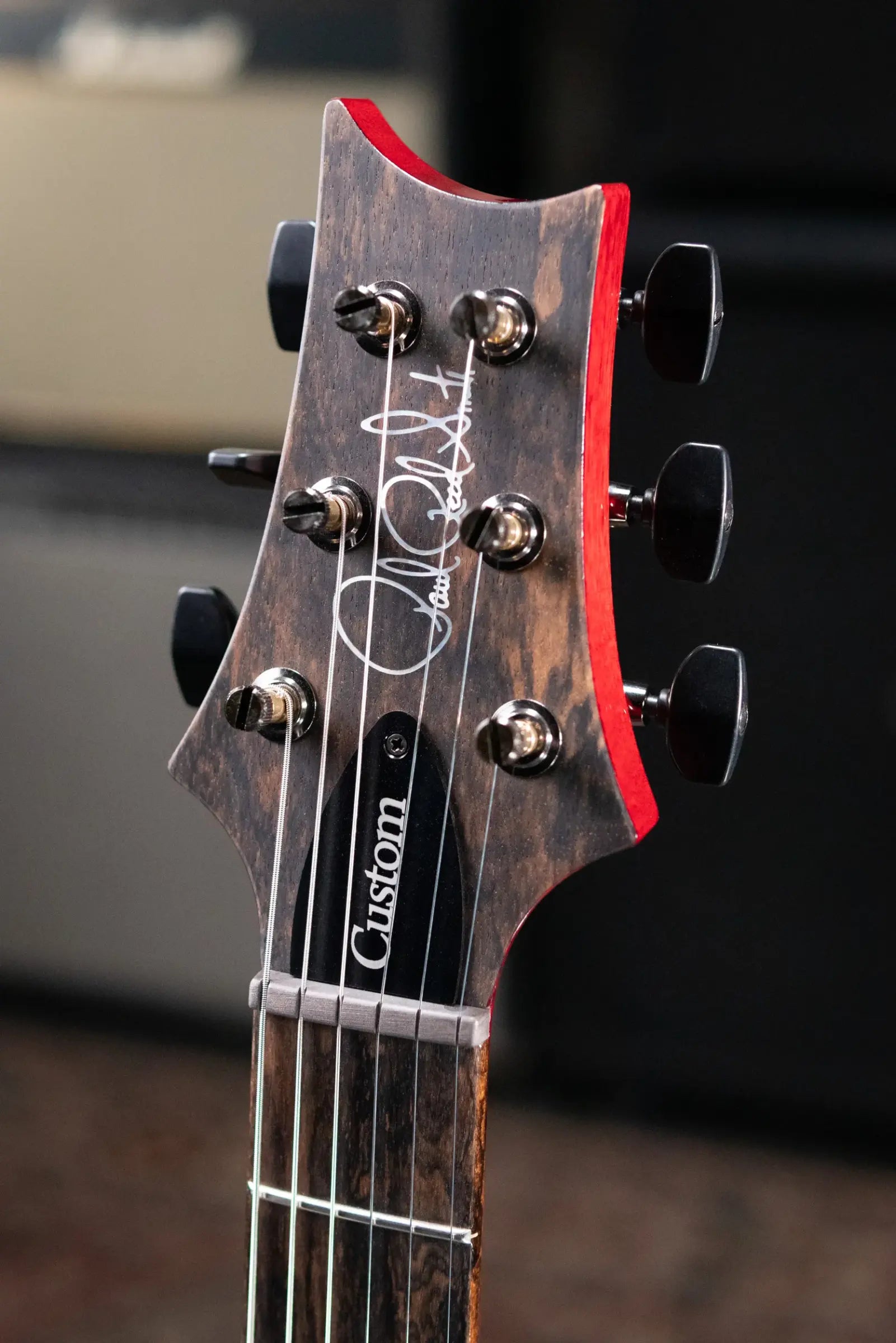 PRS Custom 24 Mango Top Limited Edition Electric Guitar - Blood Orange with Hardshell Case