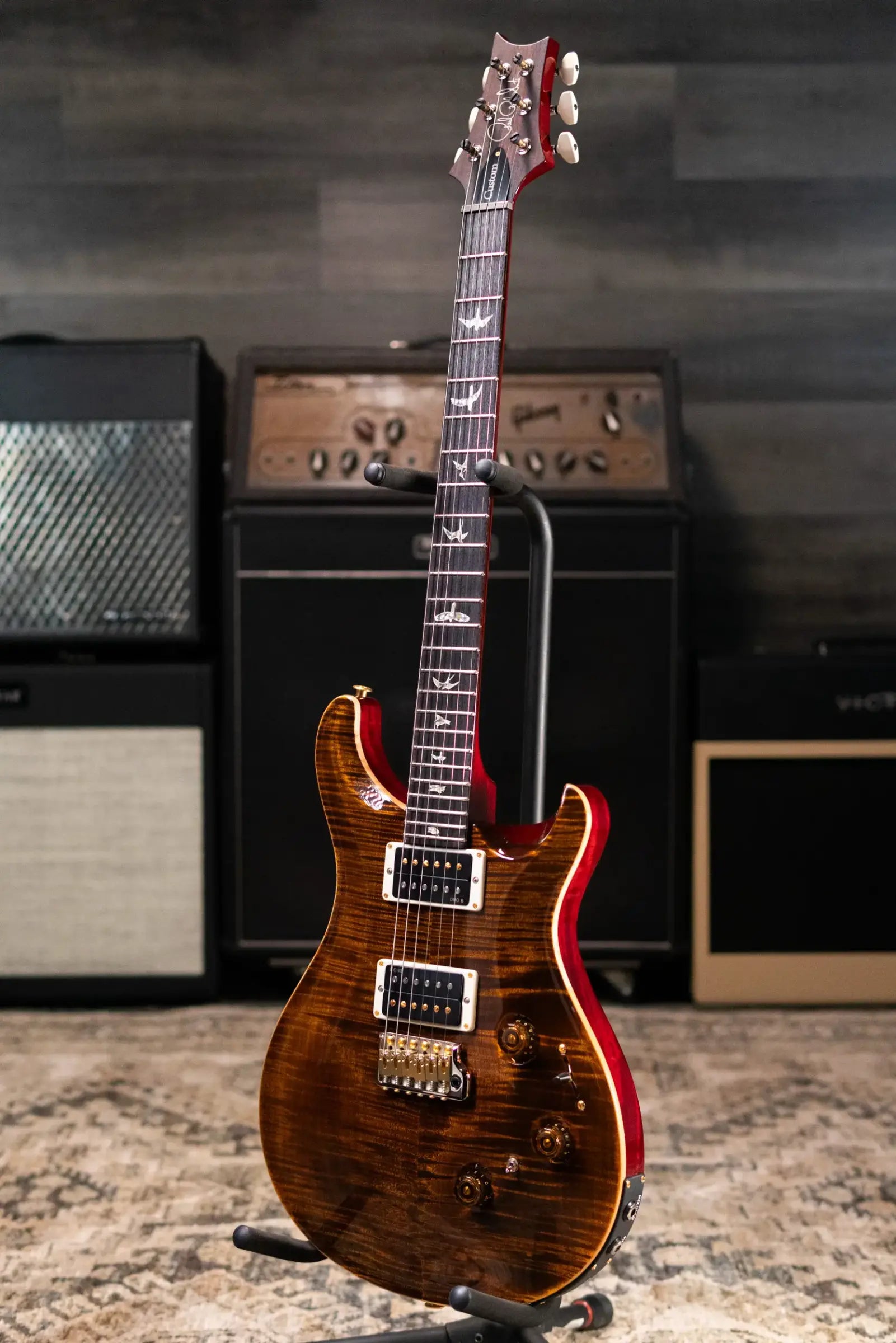 PRS Custom 24 Piezo 10-Top Electric Guitar - Custom Color with Hardshell Case