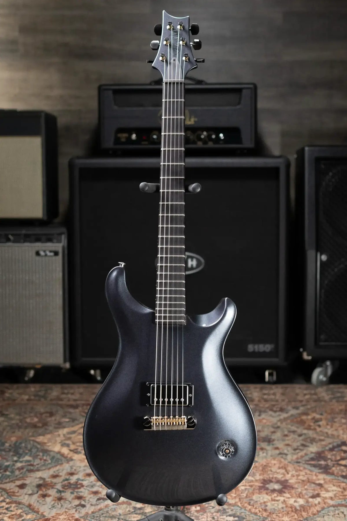 PRS Jonathan Jourdan Signature Limited Edition Electric Guitar - Gunmetal Metallic with Hardshell Case