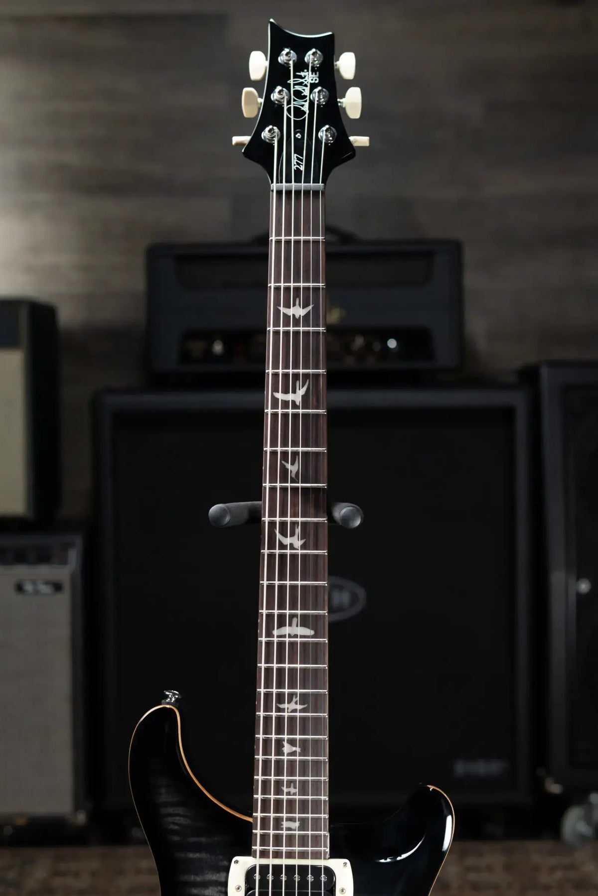 PRS SE 277 Baritone Electric Guitar - Charcoal Burst with Gig Bag