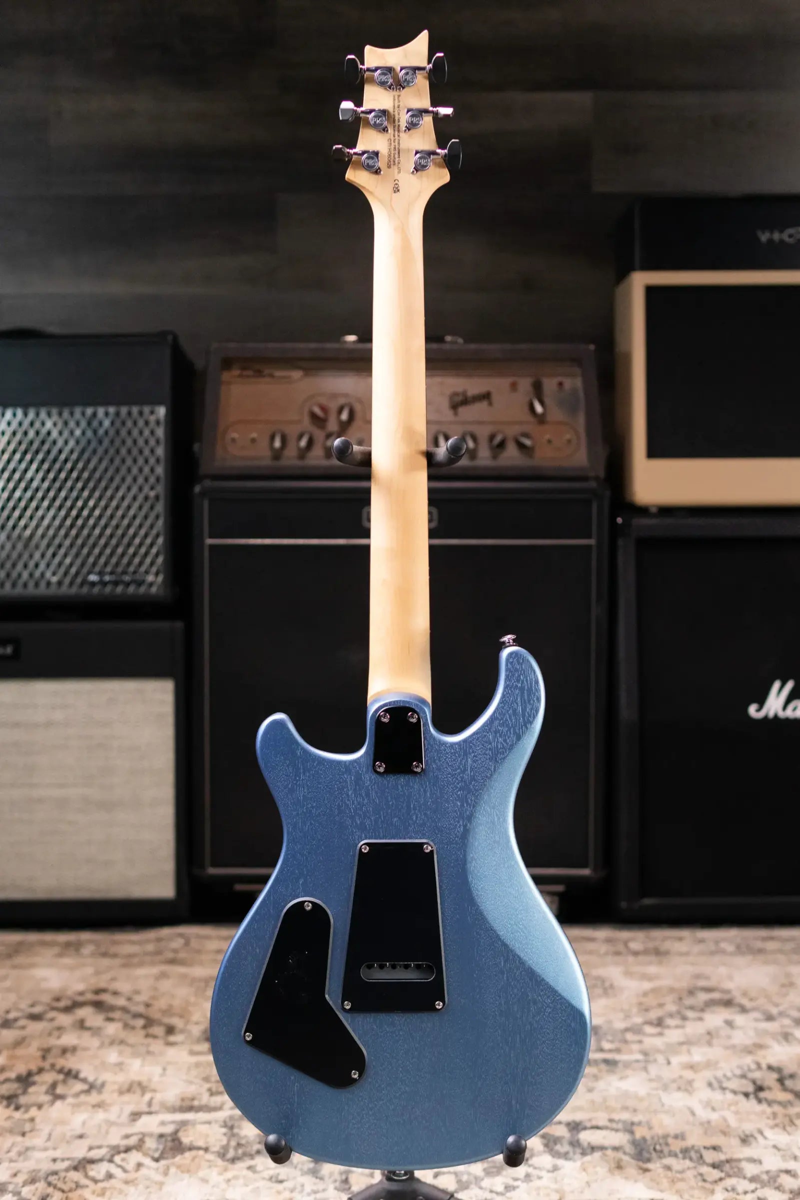 PRS SE CE 24 Electric Guitar - Ice Blue Metallic Satin with Gig Bag