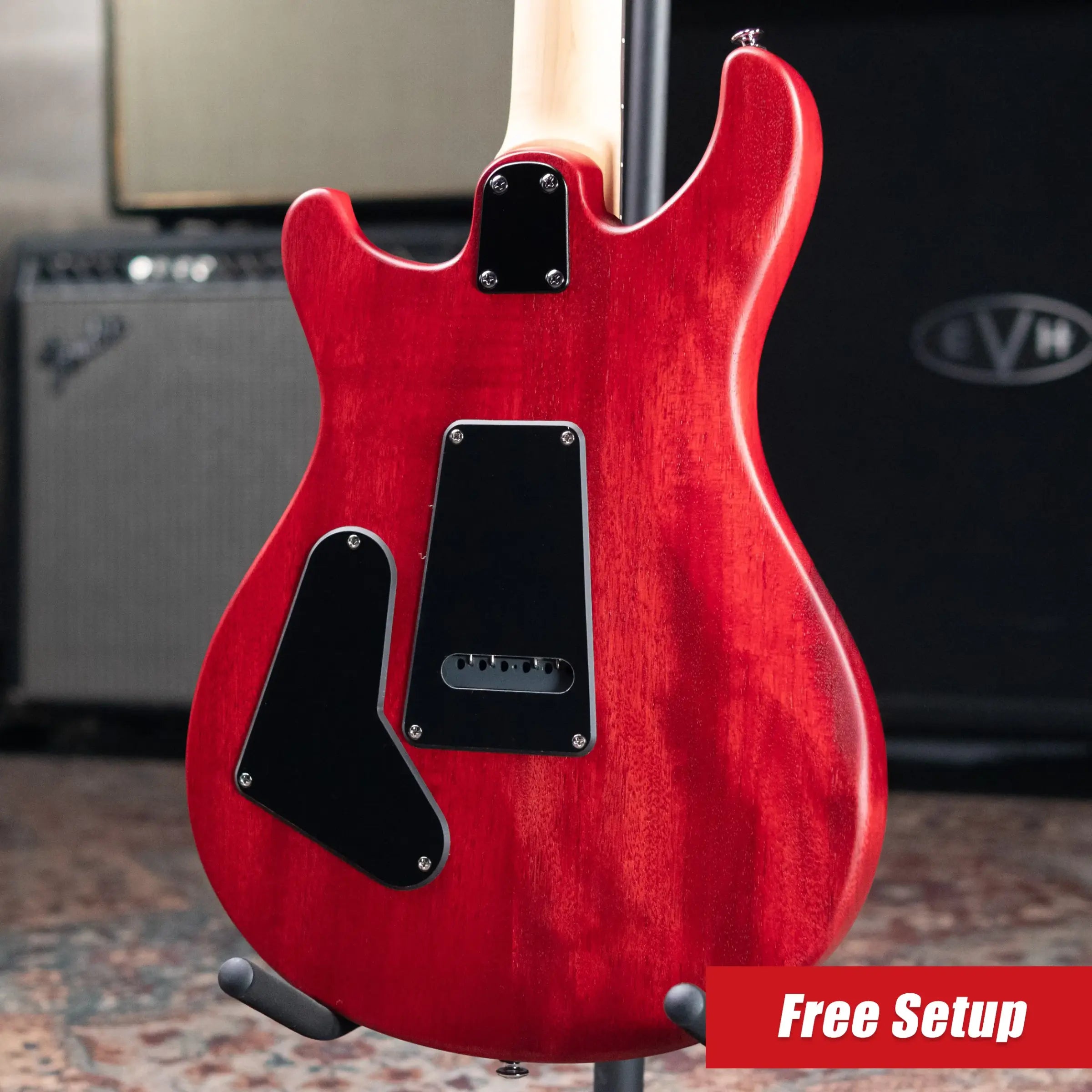 PRS SE CE 24 Solid Body Electric Guitar - Vintage Cherry with Gig Bag
