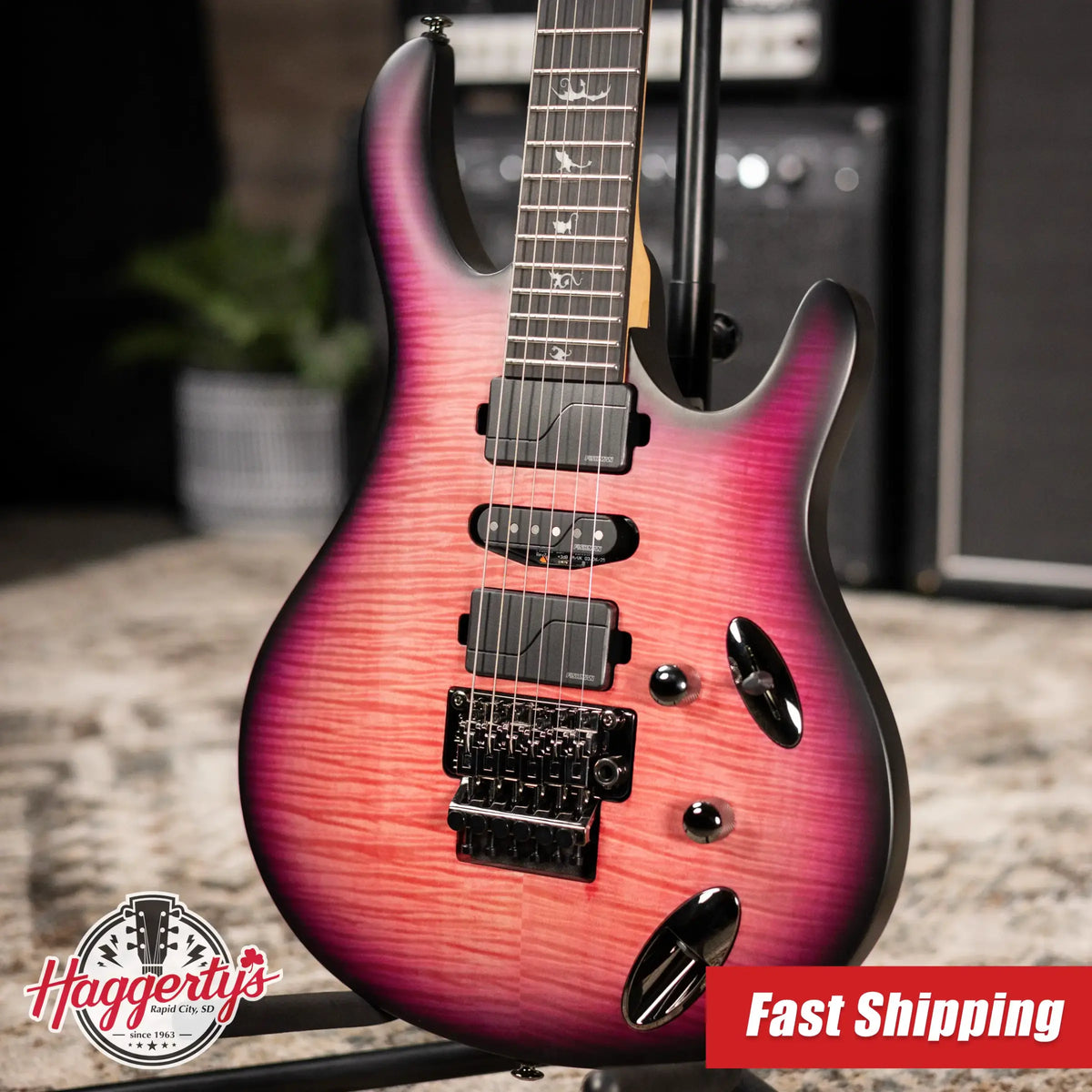 PRS SE Chleo Herman Li Signature Electric Guitar - Orchid Dusk with Gig Bag - Demo