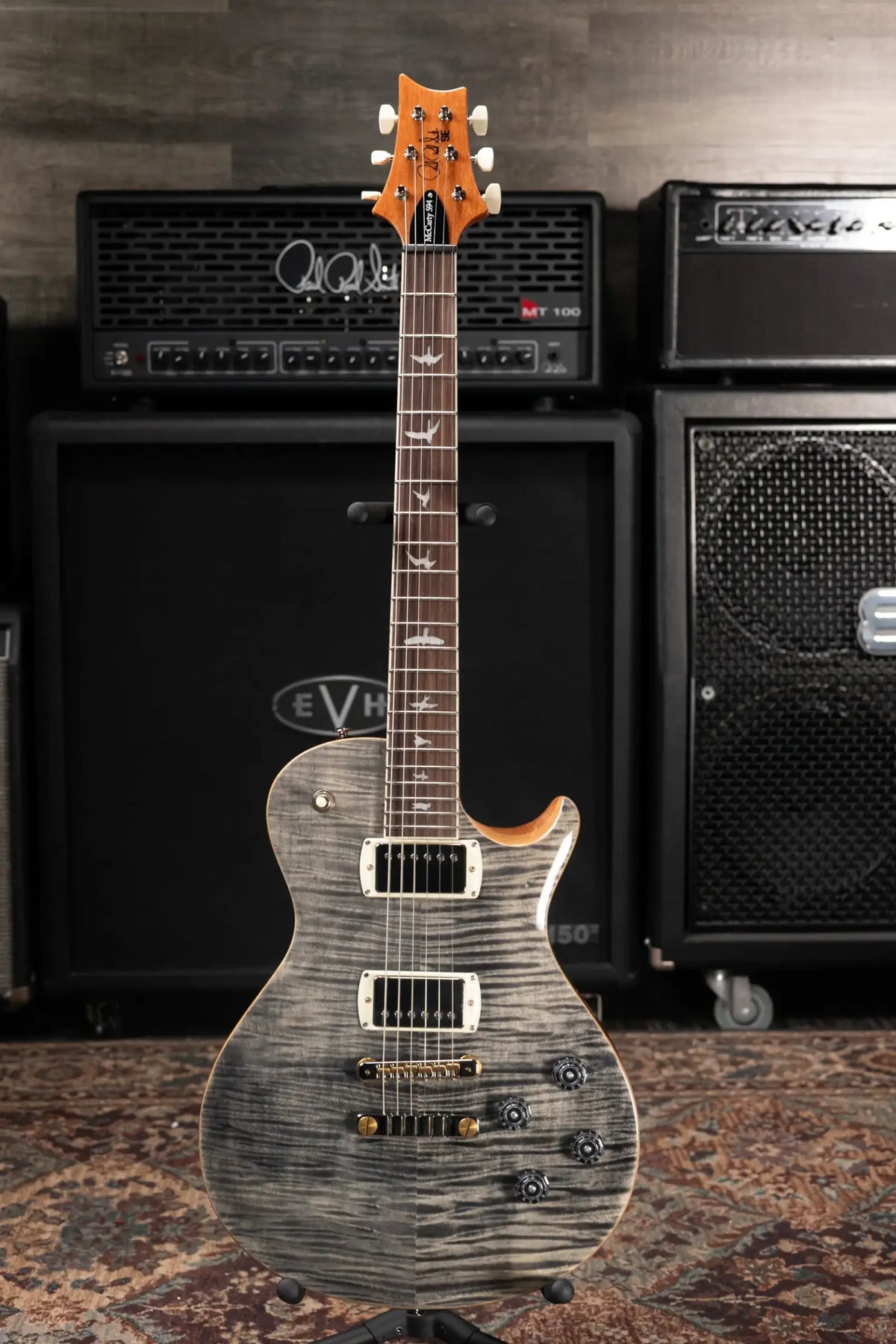 PRS SE McCarty 594 Solid Body Electric Guitar - Charcoal with Gig Bag