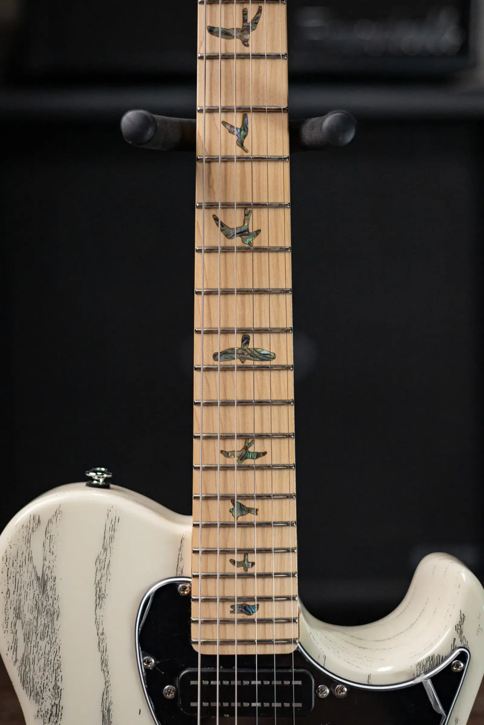 PRS SE NF 53 Bolt-on Electric Guitar - White Doghair with Gig Bag