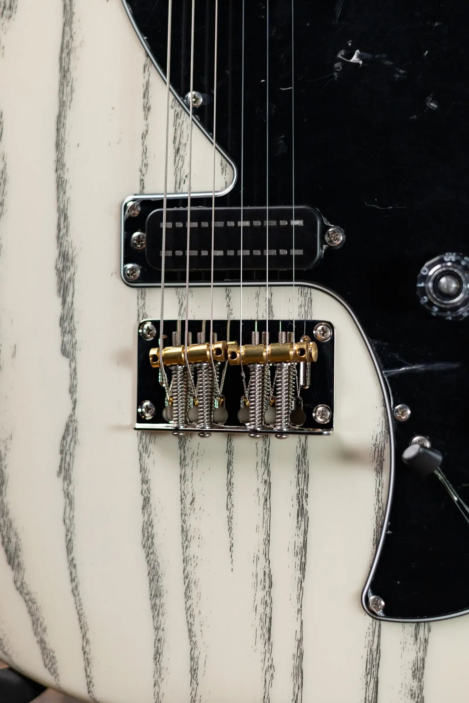 PRS SE NF 53 Bolt-on Electric Guitar - White Doghair with Gig Bag