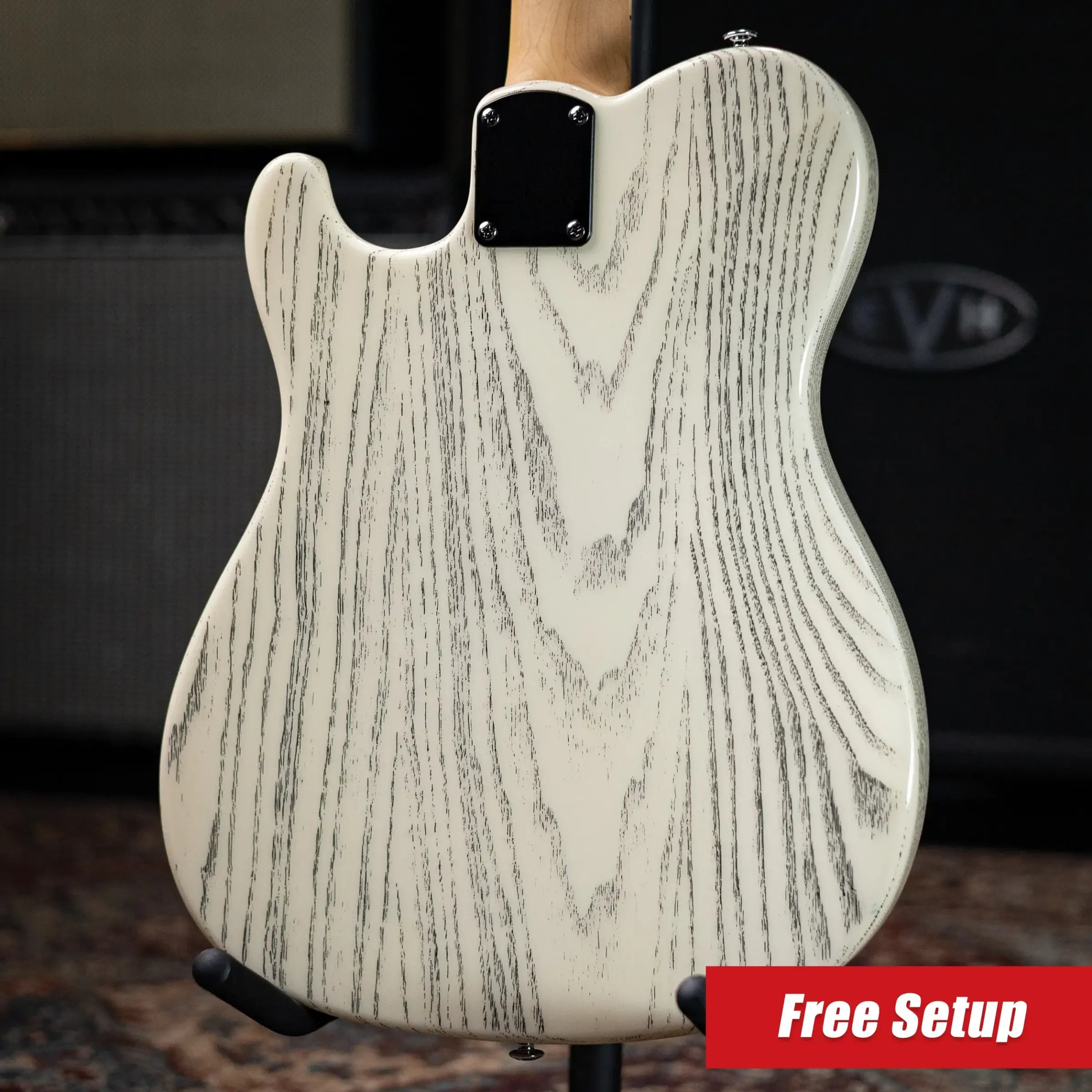 PRS SE NF 53 Bolt-on Electric Guitar - White Doghair with Gig Bag