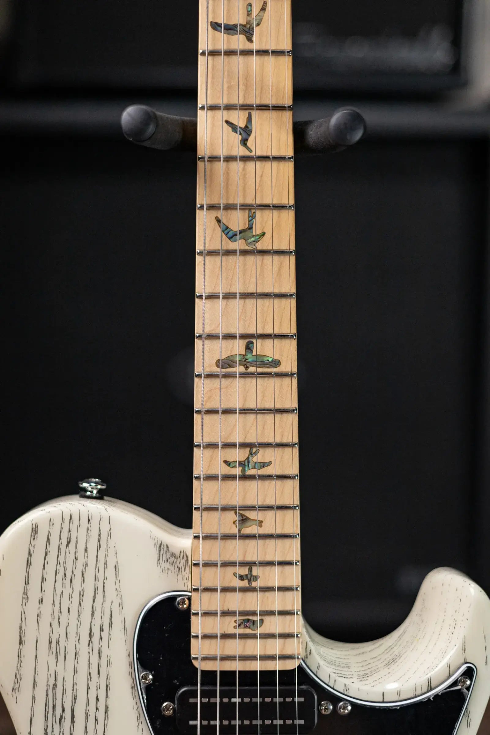 PRS SE NF 53 Bolt-on Electric Guitar - White Doghair with Gig Bag