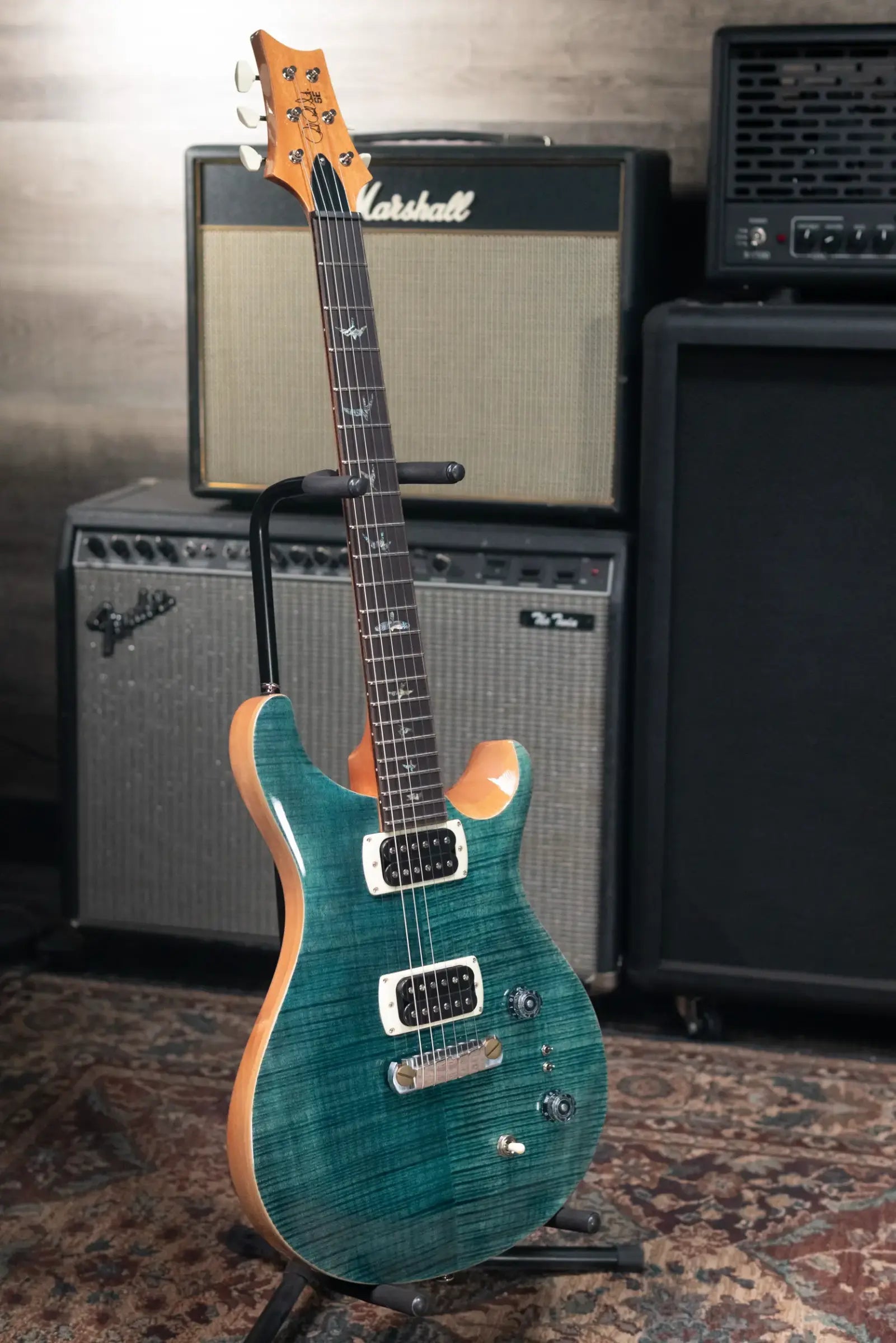 PRS SE Paul's Guitar Electric Guitar - Slate Blue with Gig Bag