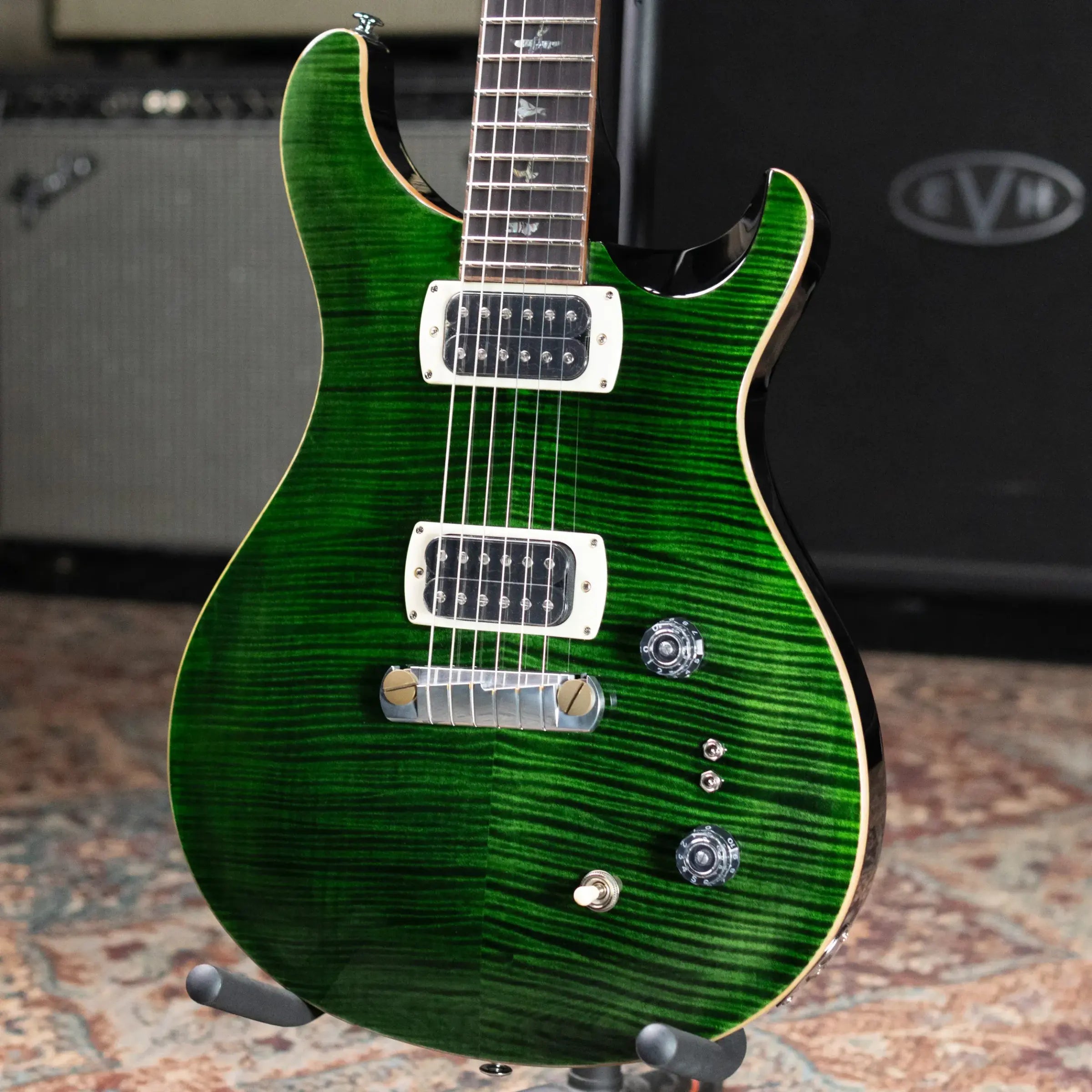 PRS SE Paul's Guitar Electric Guitar - Teal Black with Gig Bag