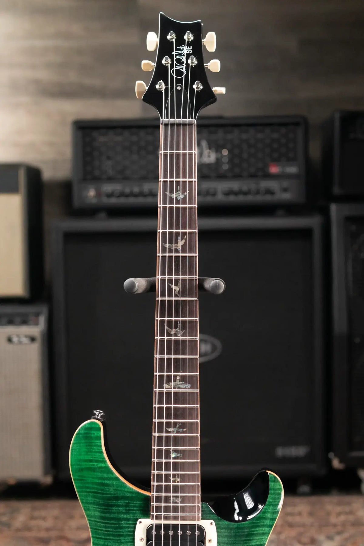 PRS SE Paul's Guitar Electric Guitar - Teal Black with Gig Bag