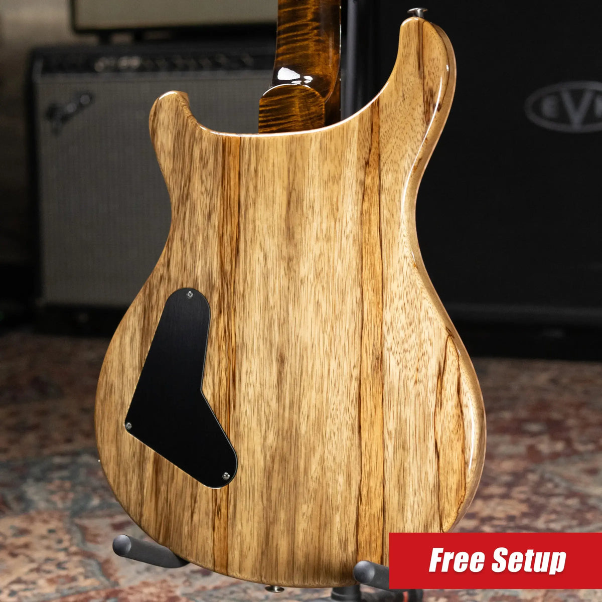 PRS Wood Library Custom 24 Stoptail Limited Edition 10-Top Electric Guitar - Tiger Eye with Hardshell Case
